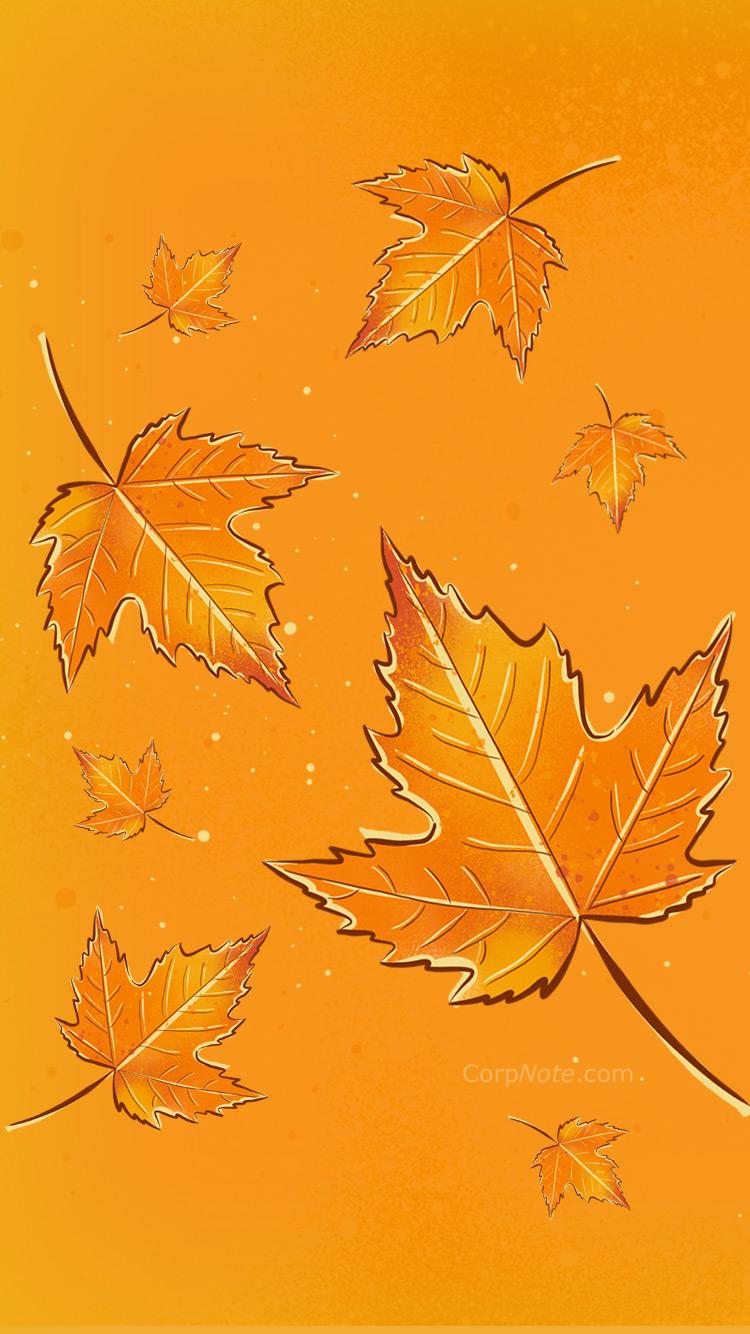 Free Wallpaper Leaves and Thanksgiving