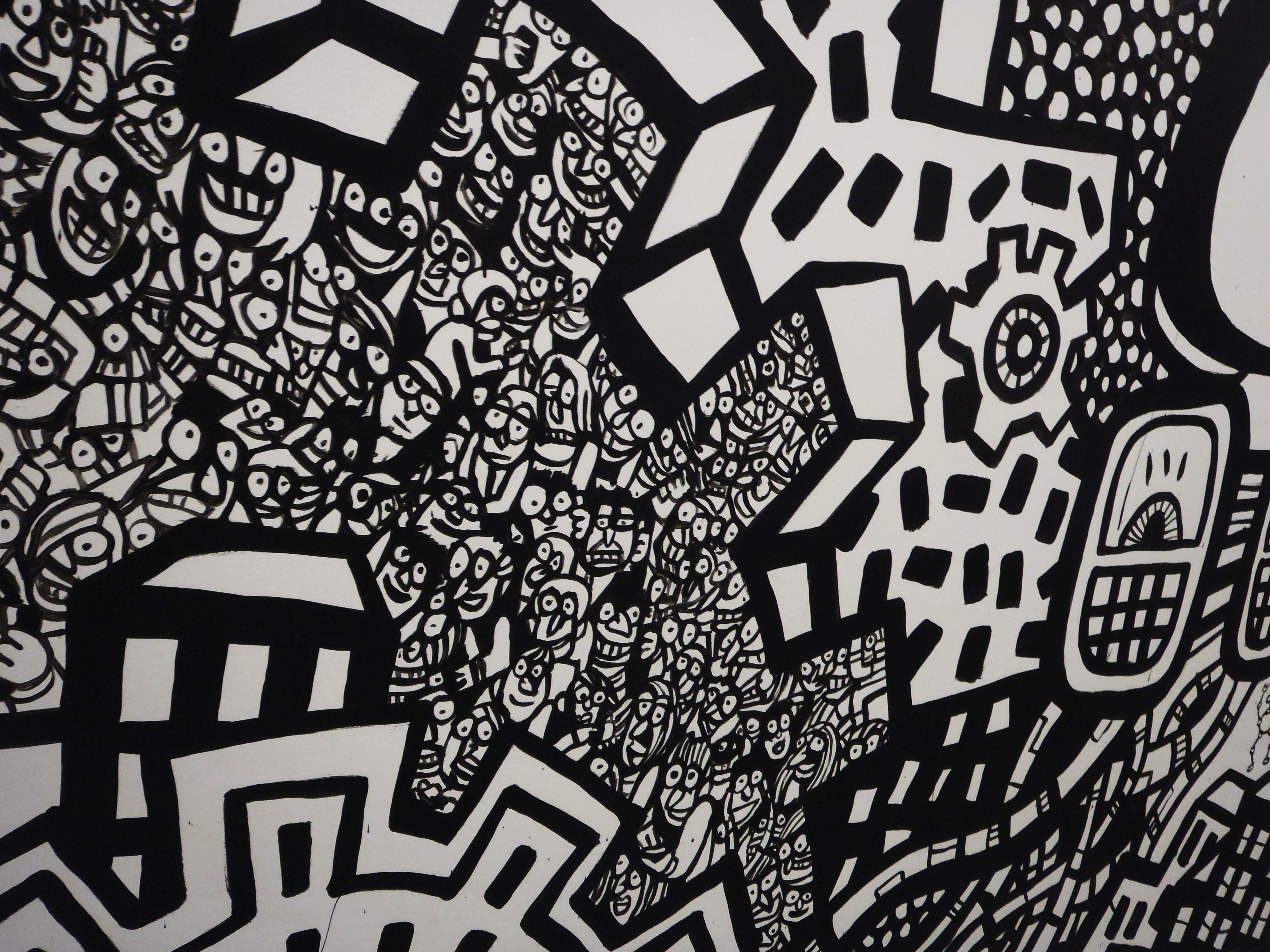 Graffiti Black Desktop Wallpapers - Wallpaper Cave