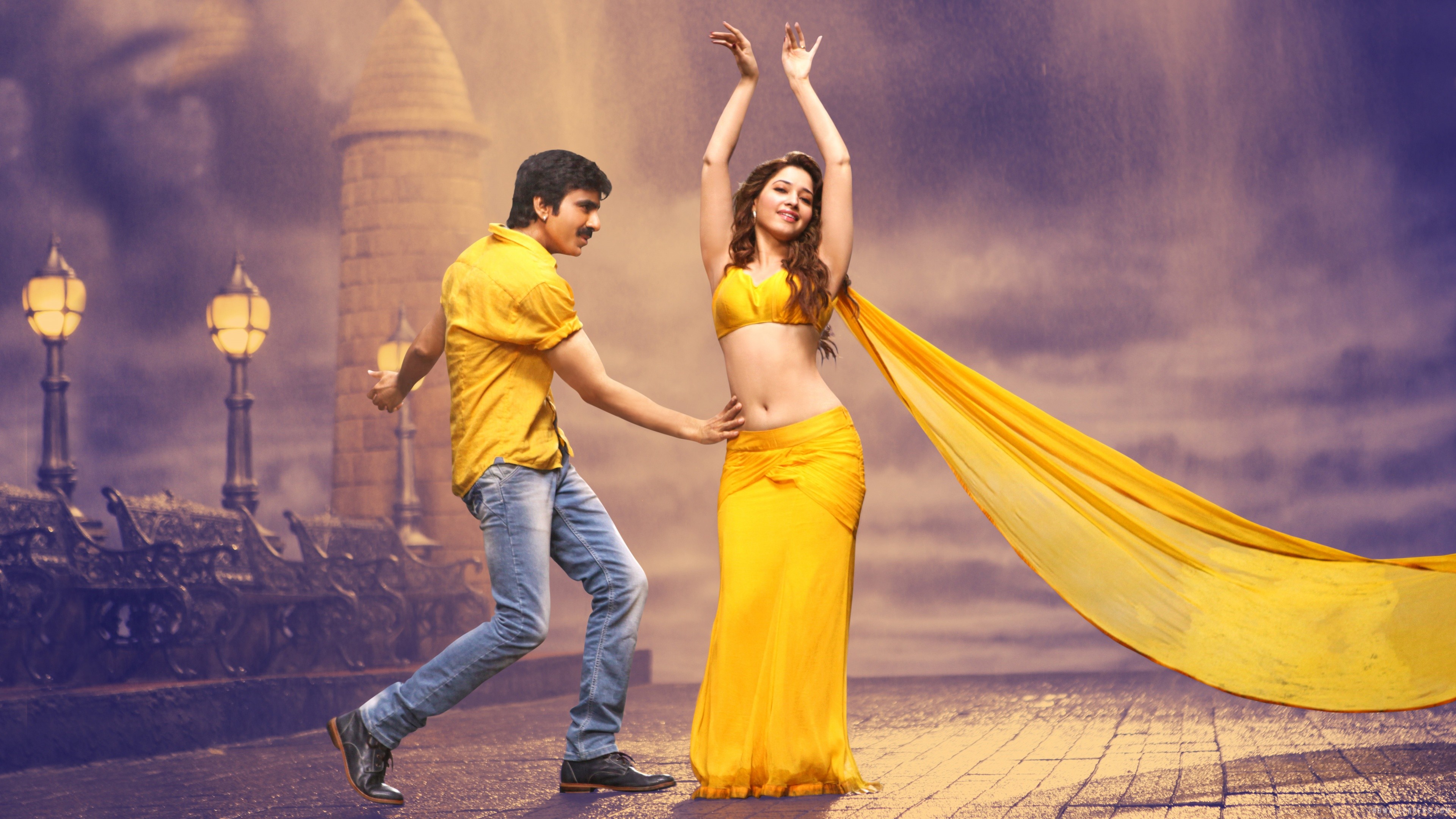 Ultra HD bengal tiger ravi teja tamanna 3840x2160 Download