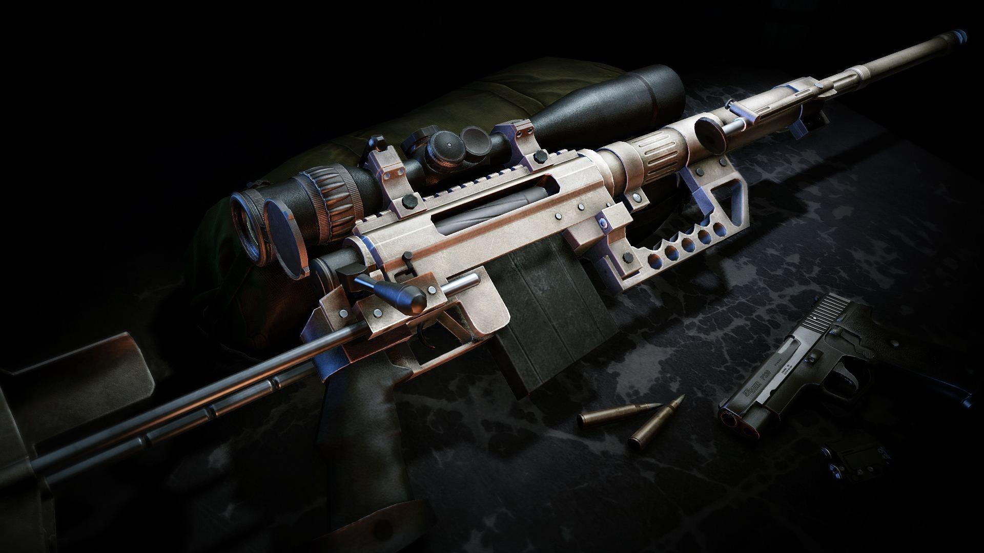 Awesome Background Image. Sniper Rifle HD Wallpaper