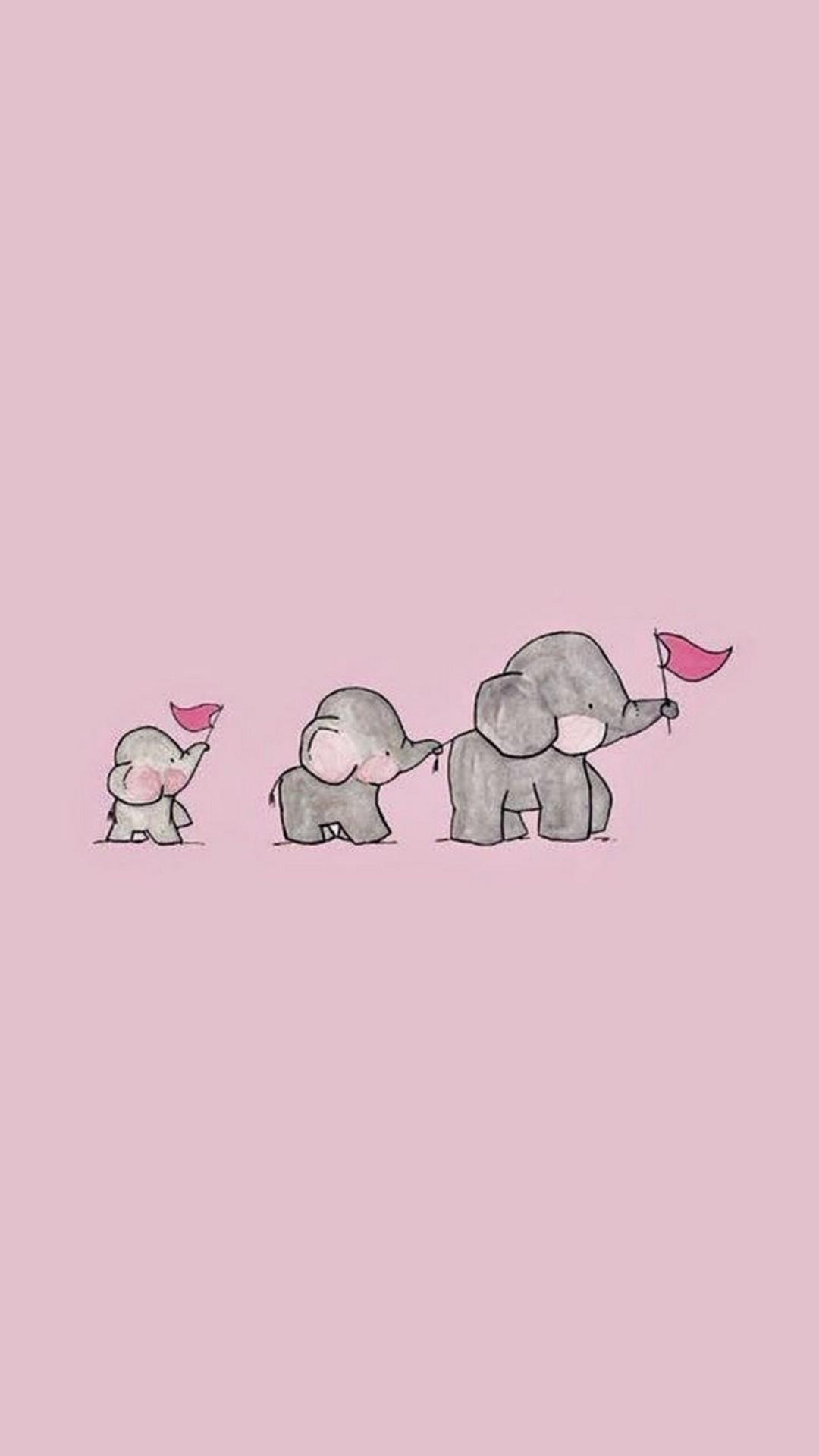 Cartoon Elephant Hd Wallpaper