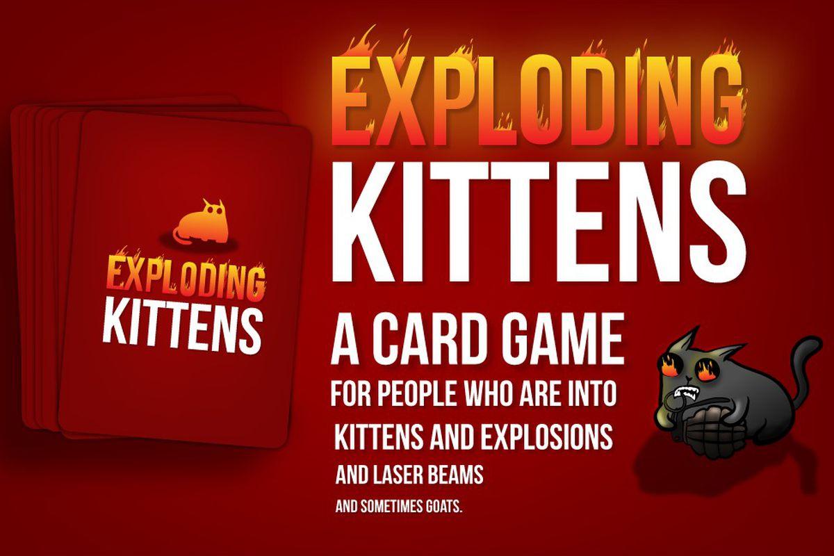Exploding Kittens becomes the most backed Kickstarter