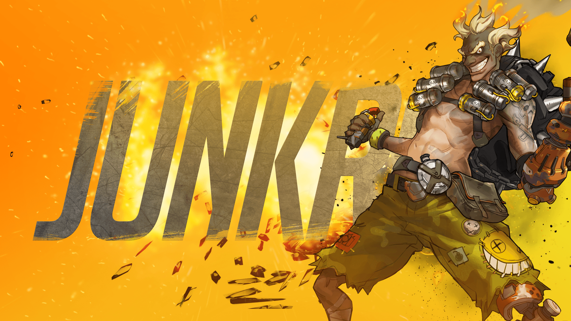Junkrat (Overwatch) HD Wallpaper and Background Image
