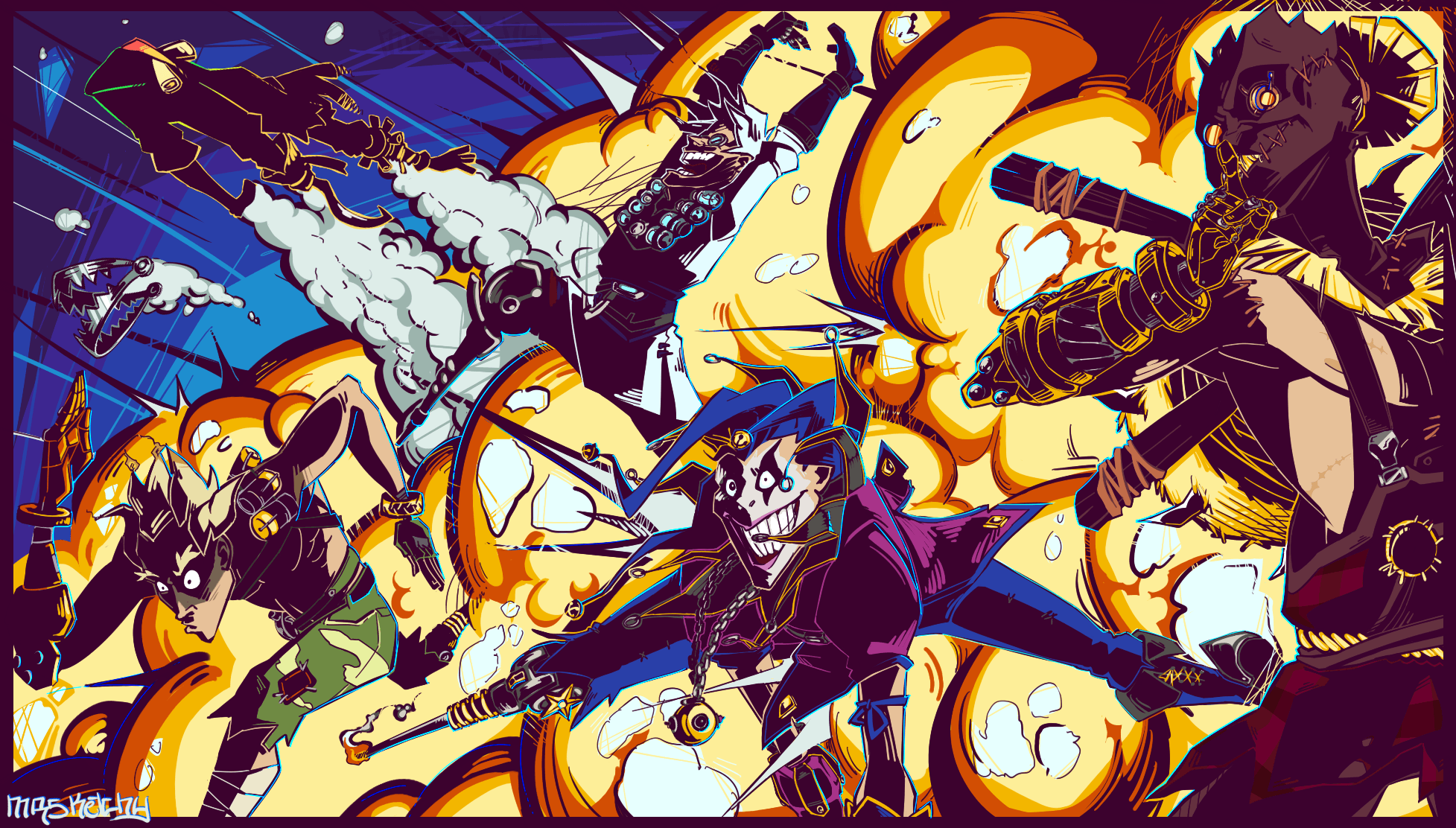 Junkrat Desktop HD Junkrat Fanart Walpaper, HD