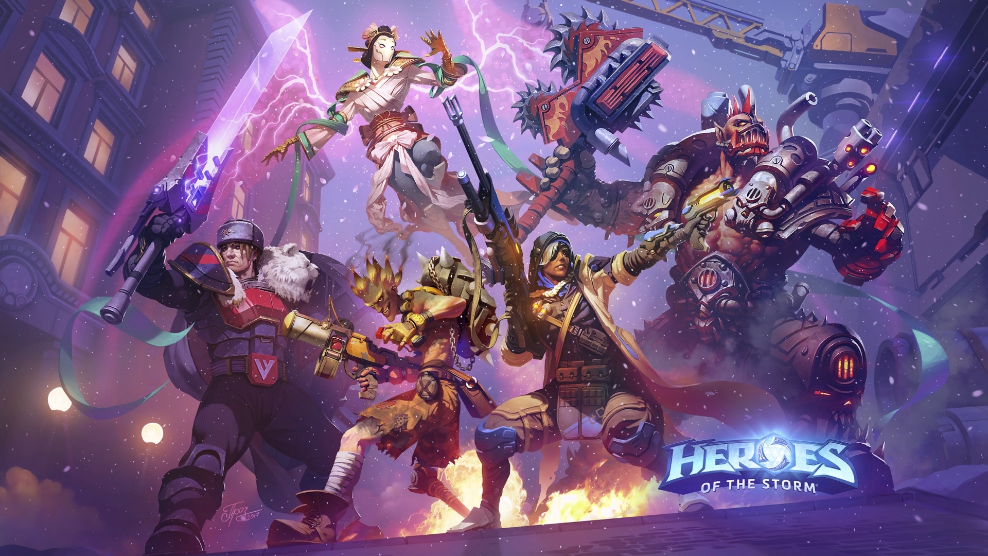 Download 1920x1080 Heroes Of The Storm, Garrosh Hellscream