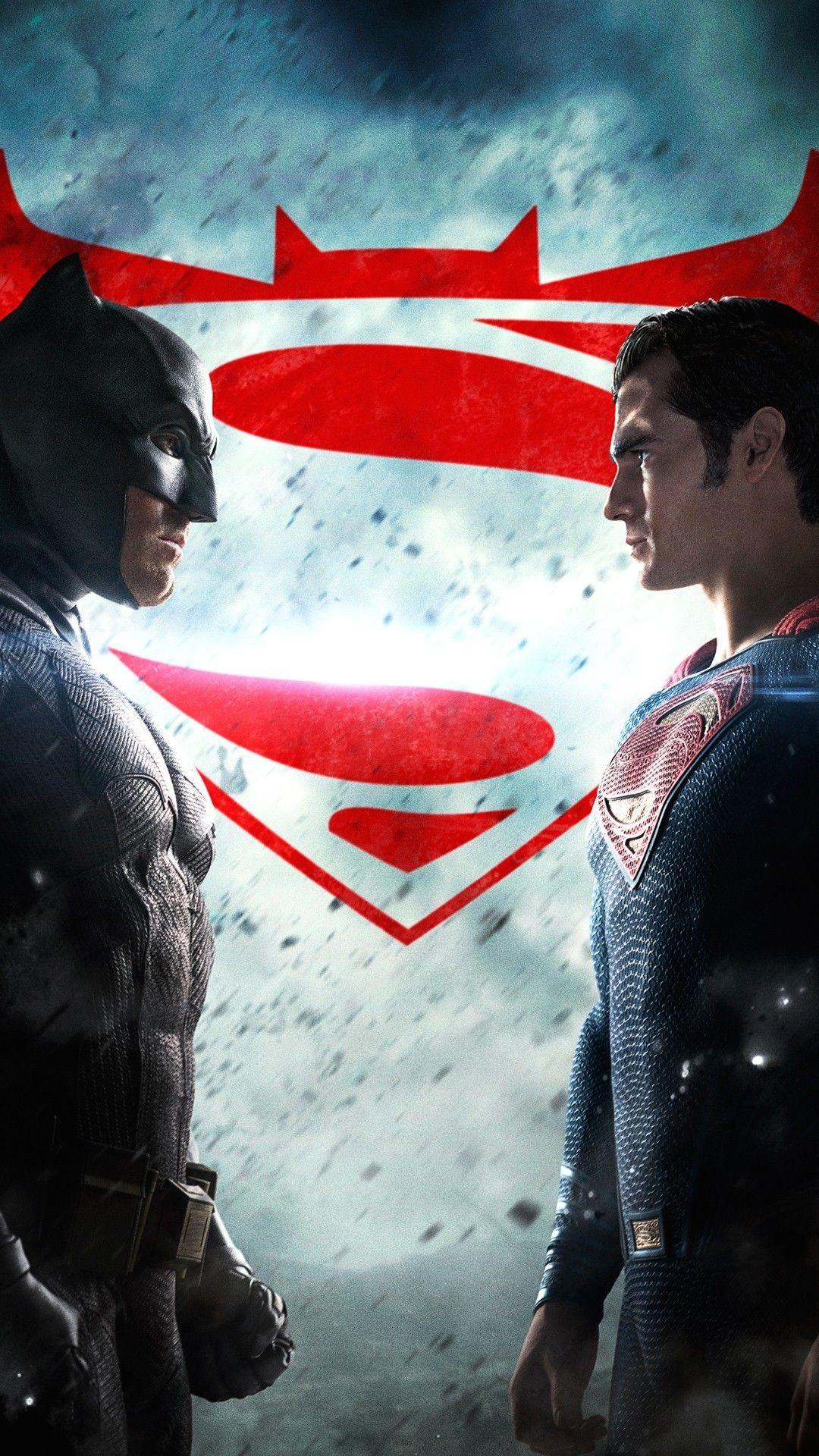 BATMAN VS. SUPERMAN WALLPAPER FOR PHONE