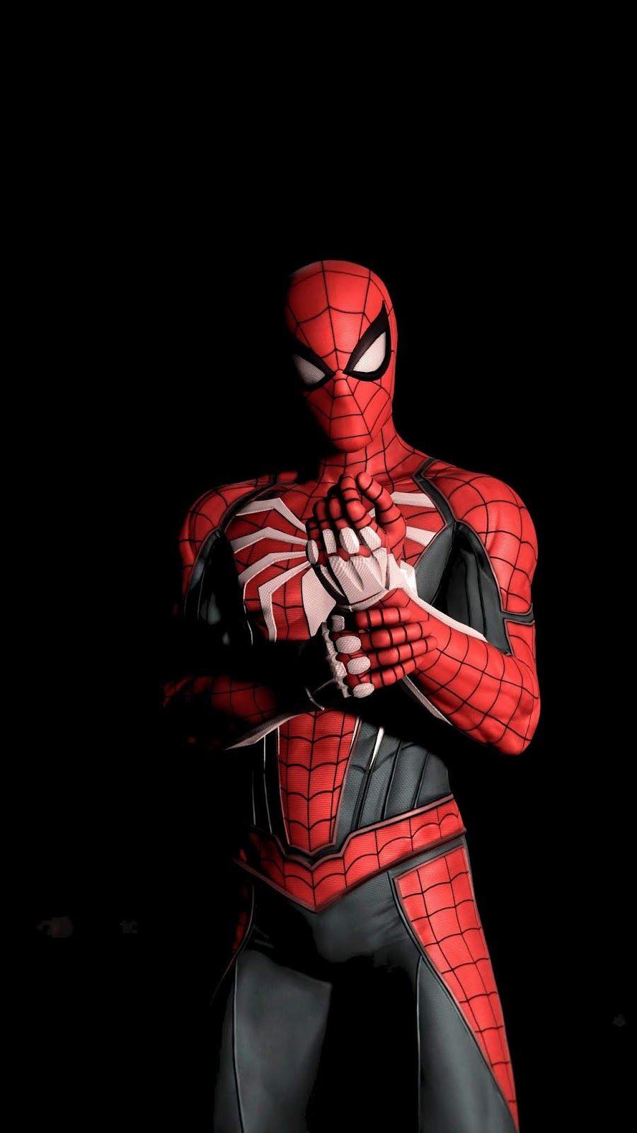 Spiderman AMOLED #wallpaper #iphone #android #background #followme. Spiderman, Marvel spiderman, Amazing spiderman