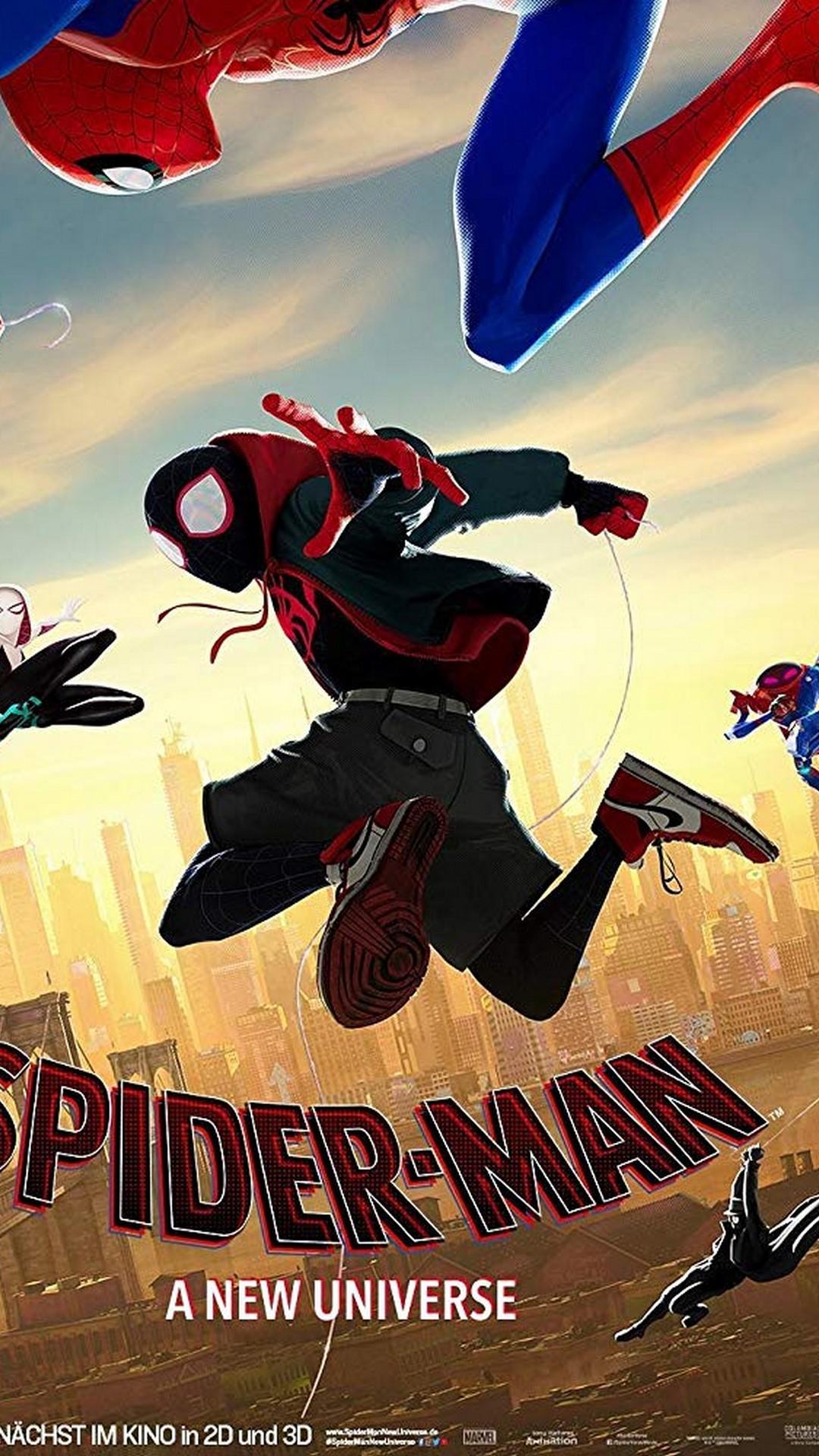 Spider Man Into the Spider Verse 2018 Android Wallpaper
