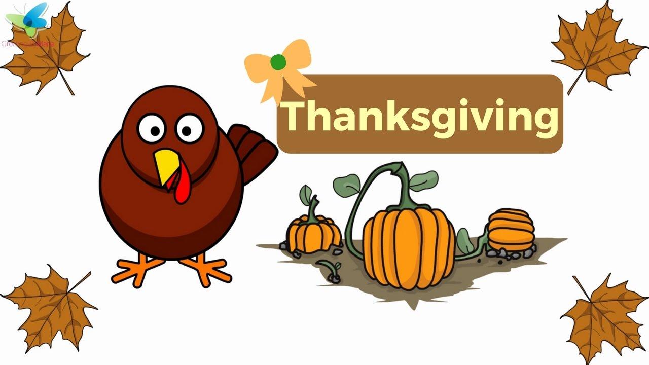 Thanksgiving Turkey Clipart, Cartoon Image