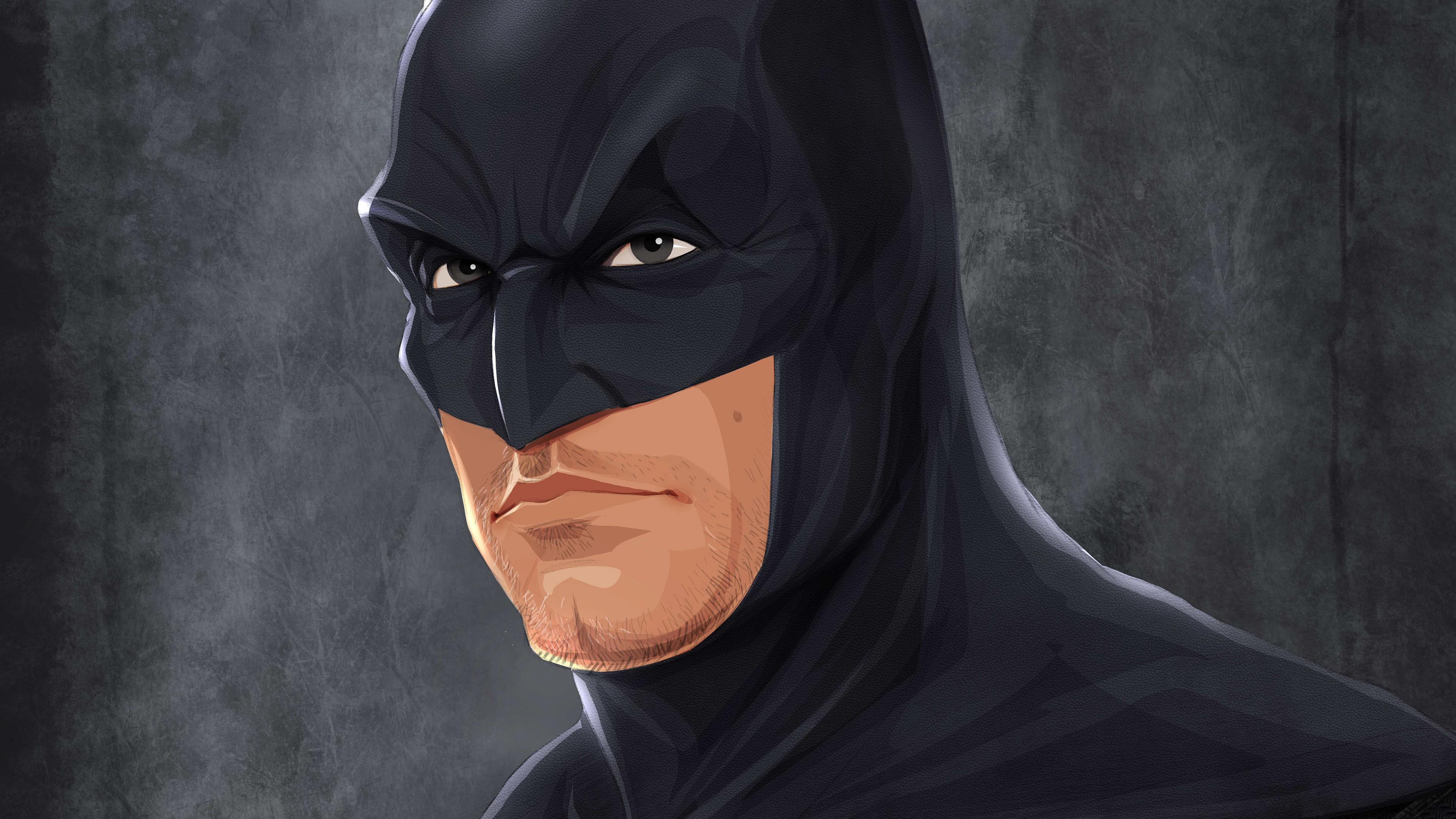 Batman Illustration, HD Superheroes, 4k Wallpaper, Image