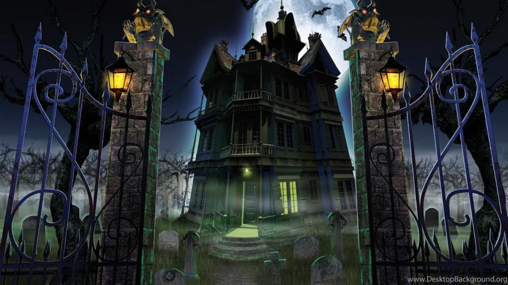 Haunted House, Castle, Halloween, Horror, 1920x1200 HD
