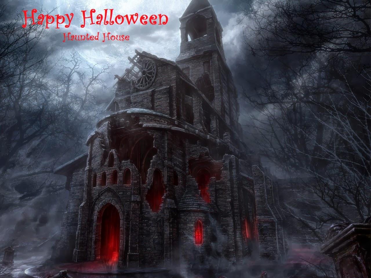 Haunted House Wallpaper