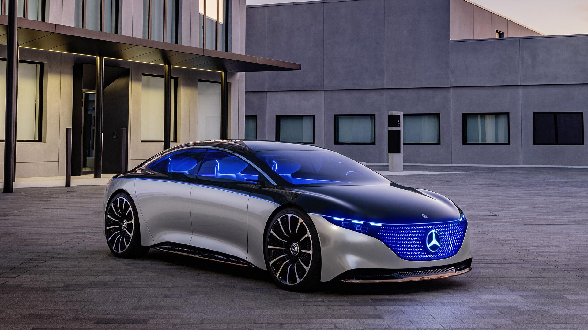 Mercedes Benz Vision EQS Car Wallpapers - Wallpaper Cave