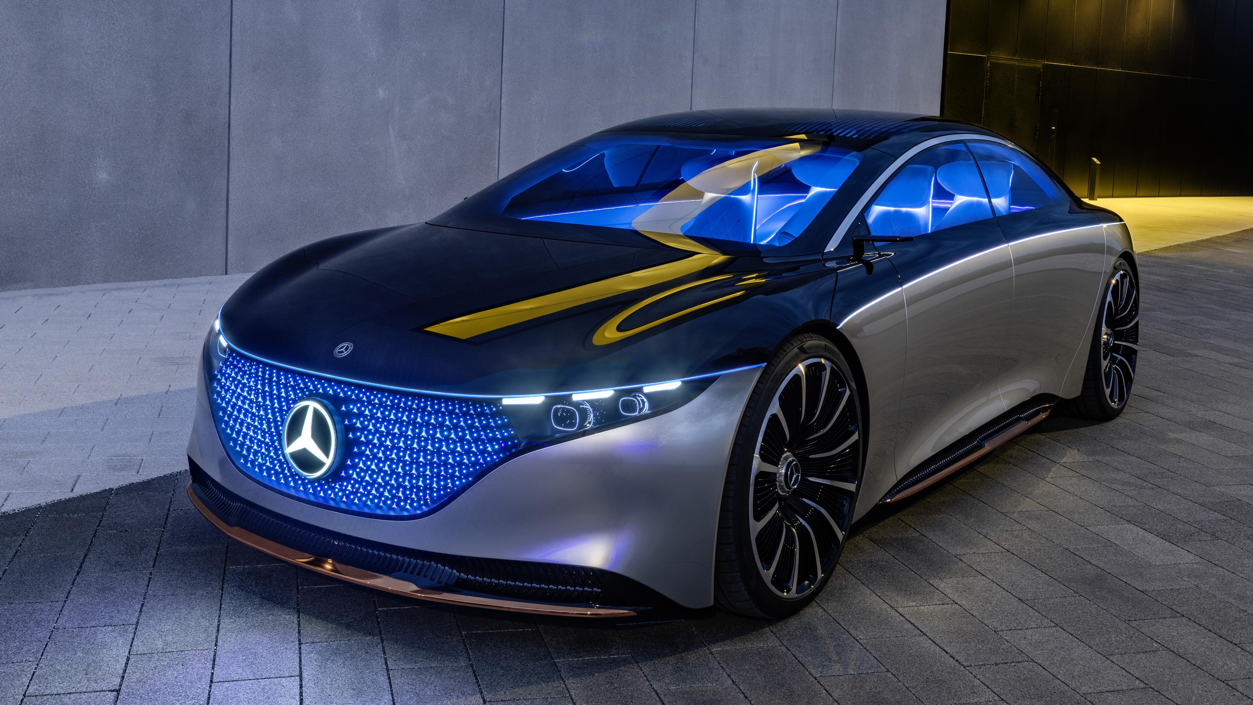 Mercedes Benz электромобиль 2020