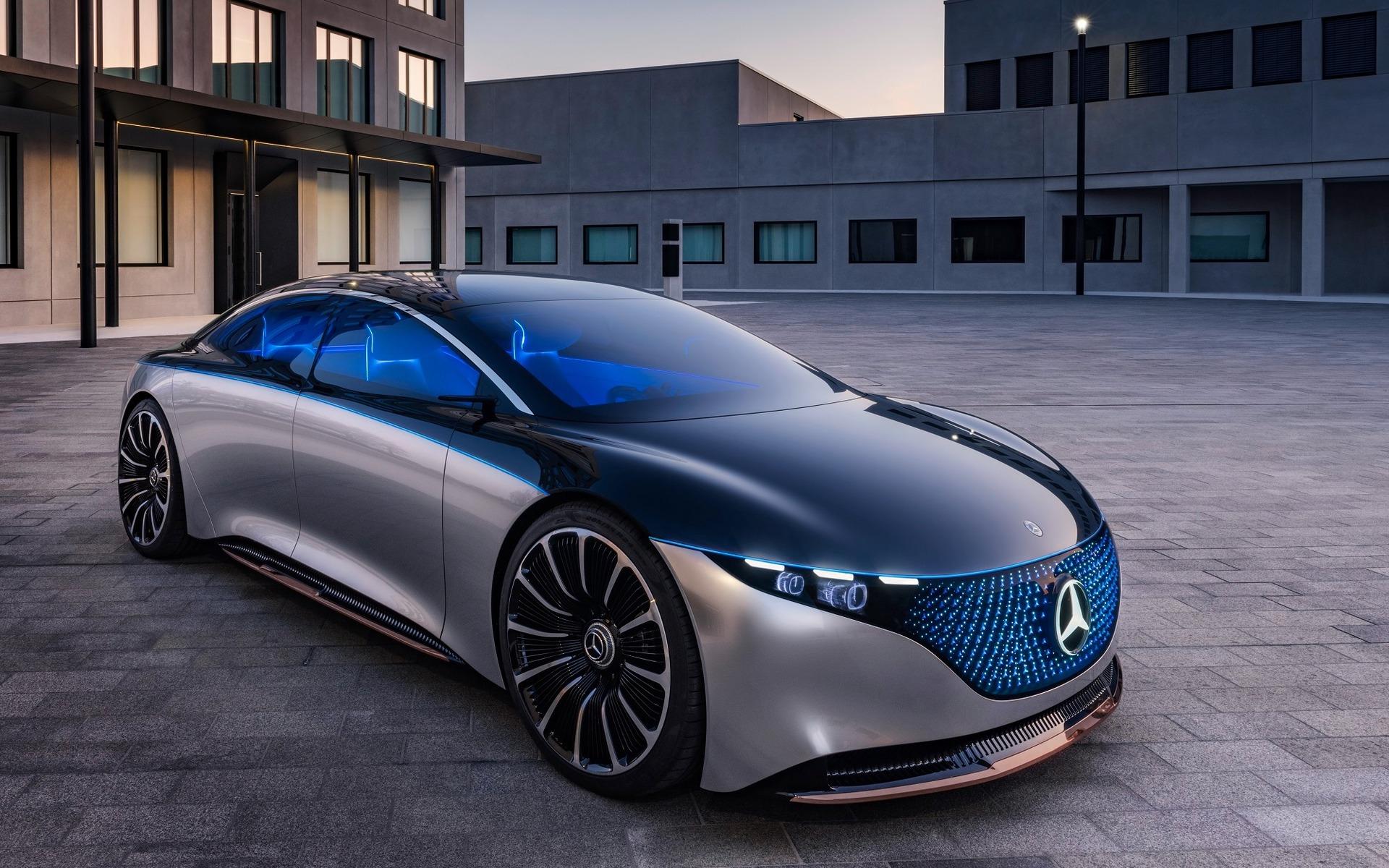 Mercedes Benz Vision EQS Could Beat Tesla At Its Own Game
