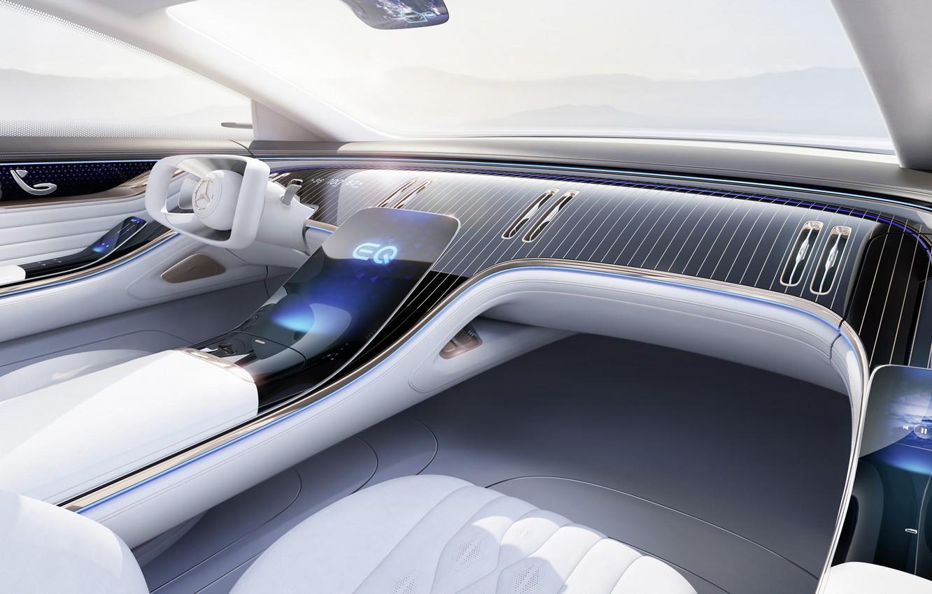 Wallpaper Mercedes Benz, Mercedes, Benz, Vision, Vision EQS