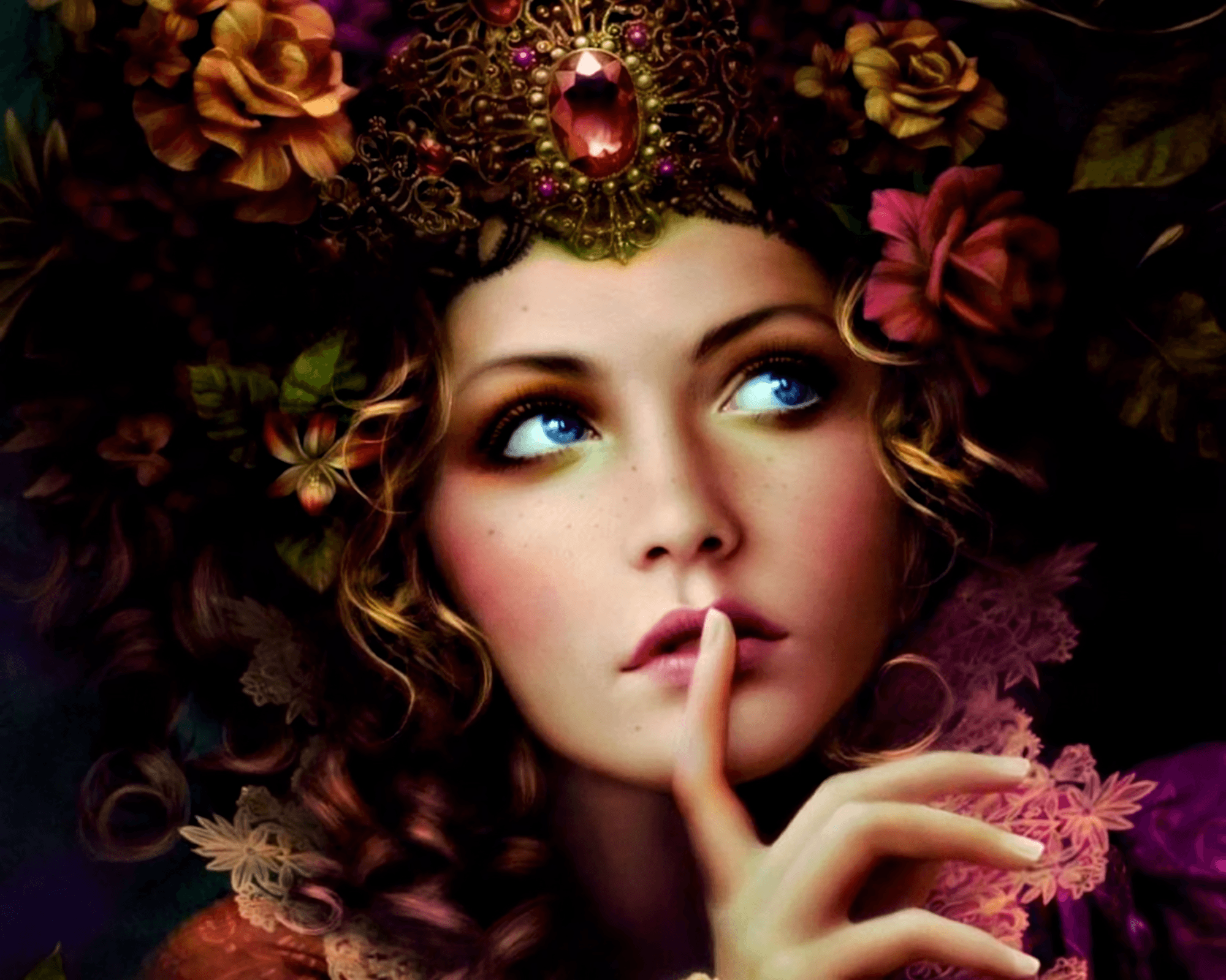 Shhh Woman Wallpapers - Wallpaper Cave