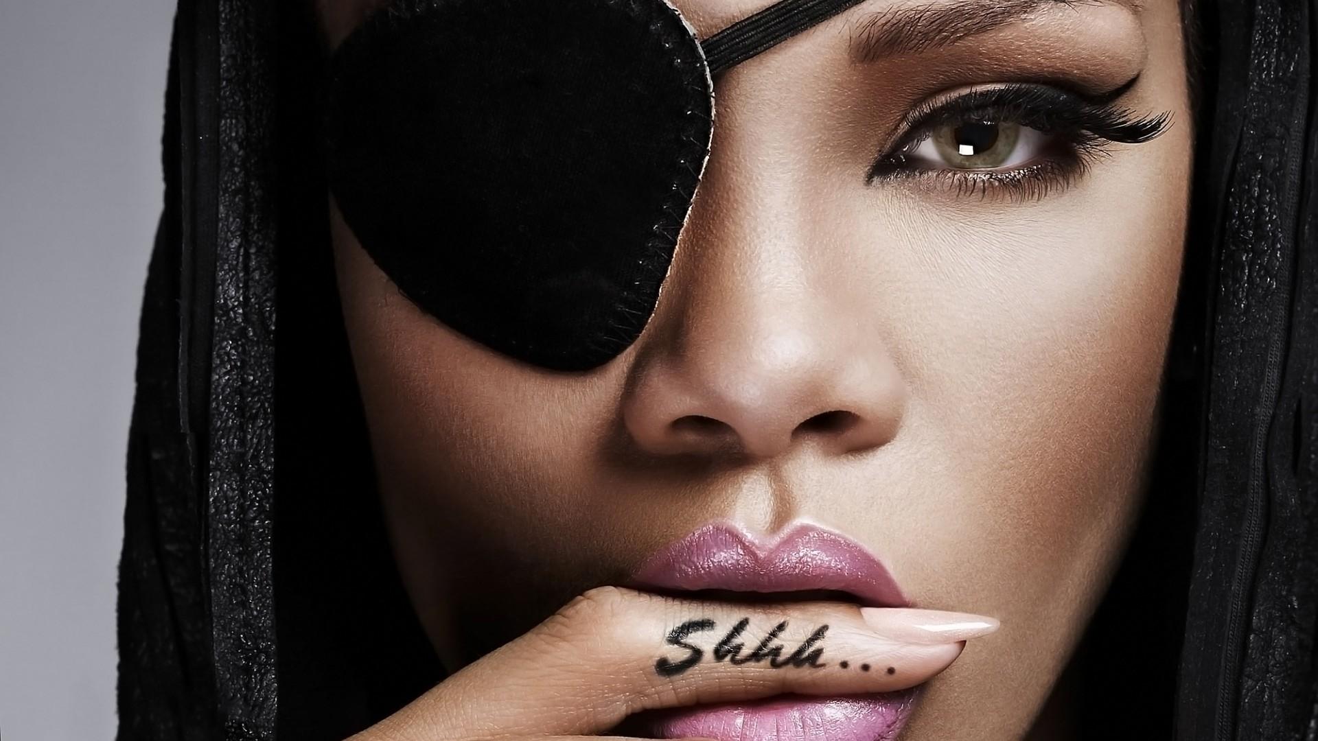 Rihanna Shhh Tattoo HD Wallpaper
