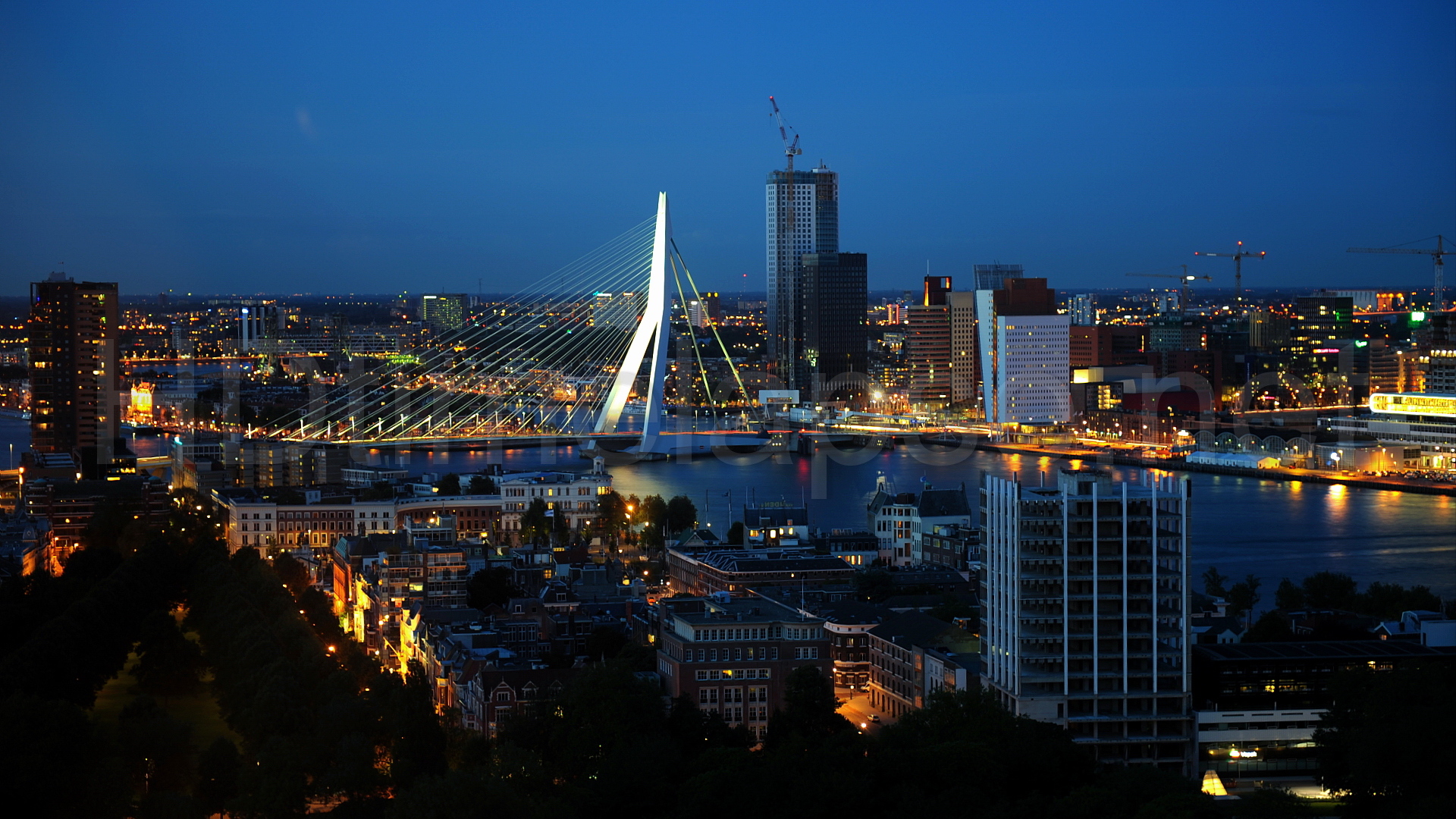 Erasmusbrug Rotterdam Wallpapers - Wallpaper Cave