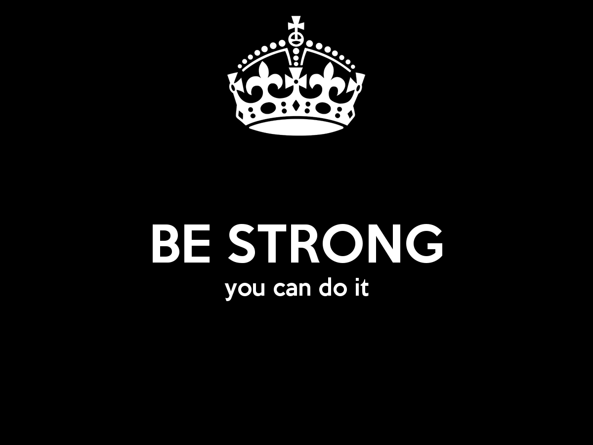 Be Strong Wallpaper Free Be Strong Background