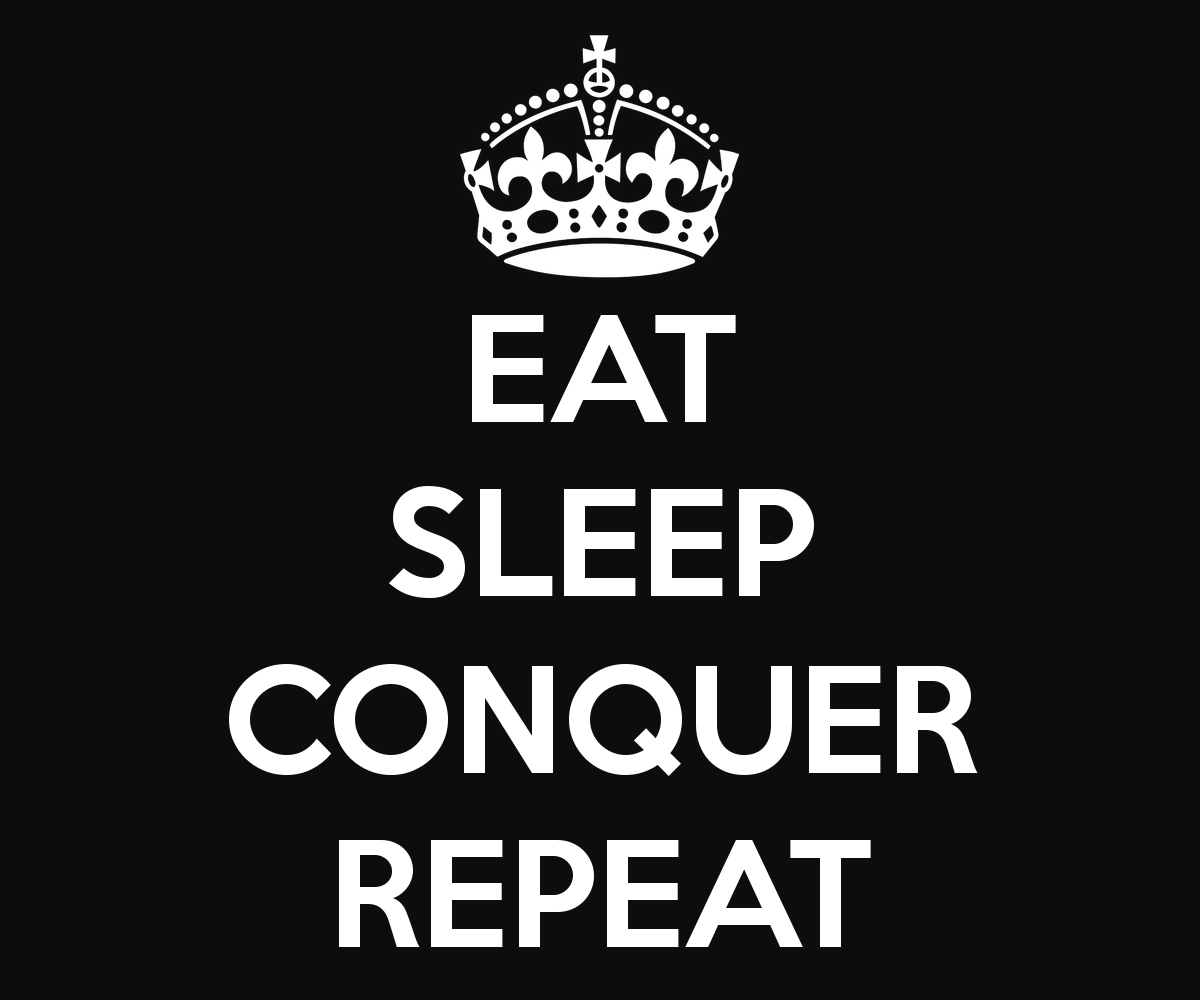 image For > Brock Lesnar Eat Sleep Conquer Repeat Logo
