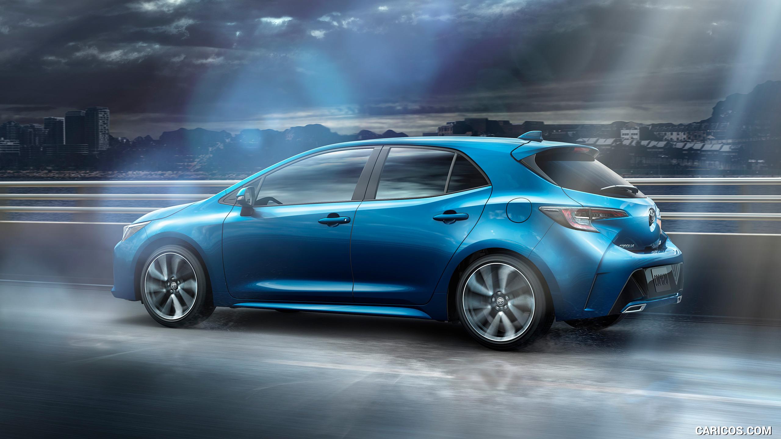 Toyota Corolla Hatchback. HD Wallpaper