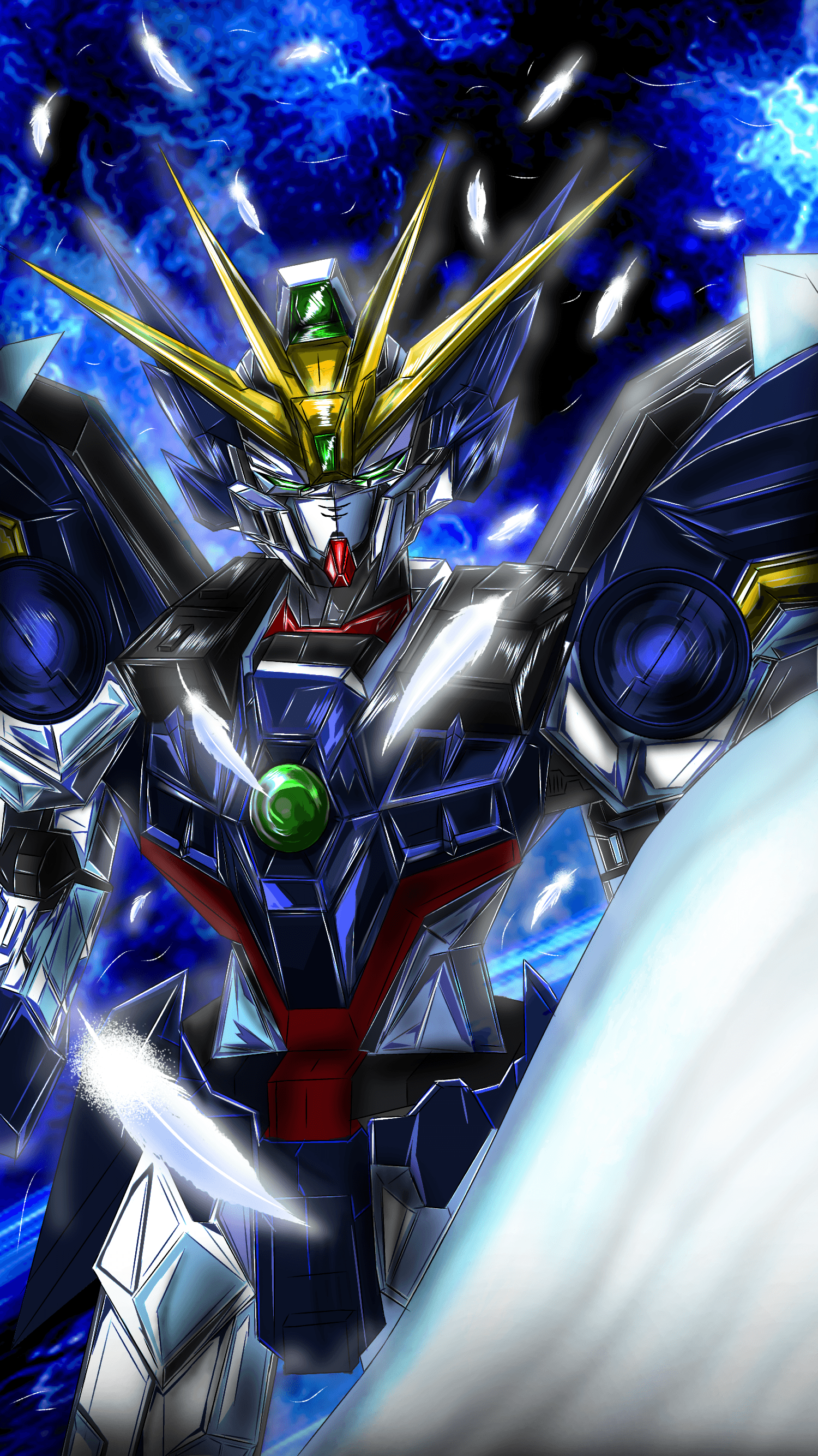 ウイングガンダムゼロEW. Gundam wing. Gundam wallpaper