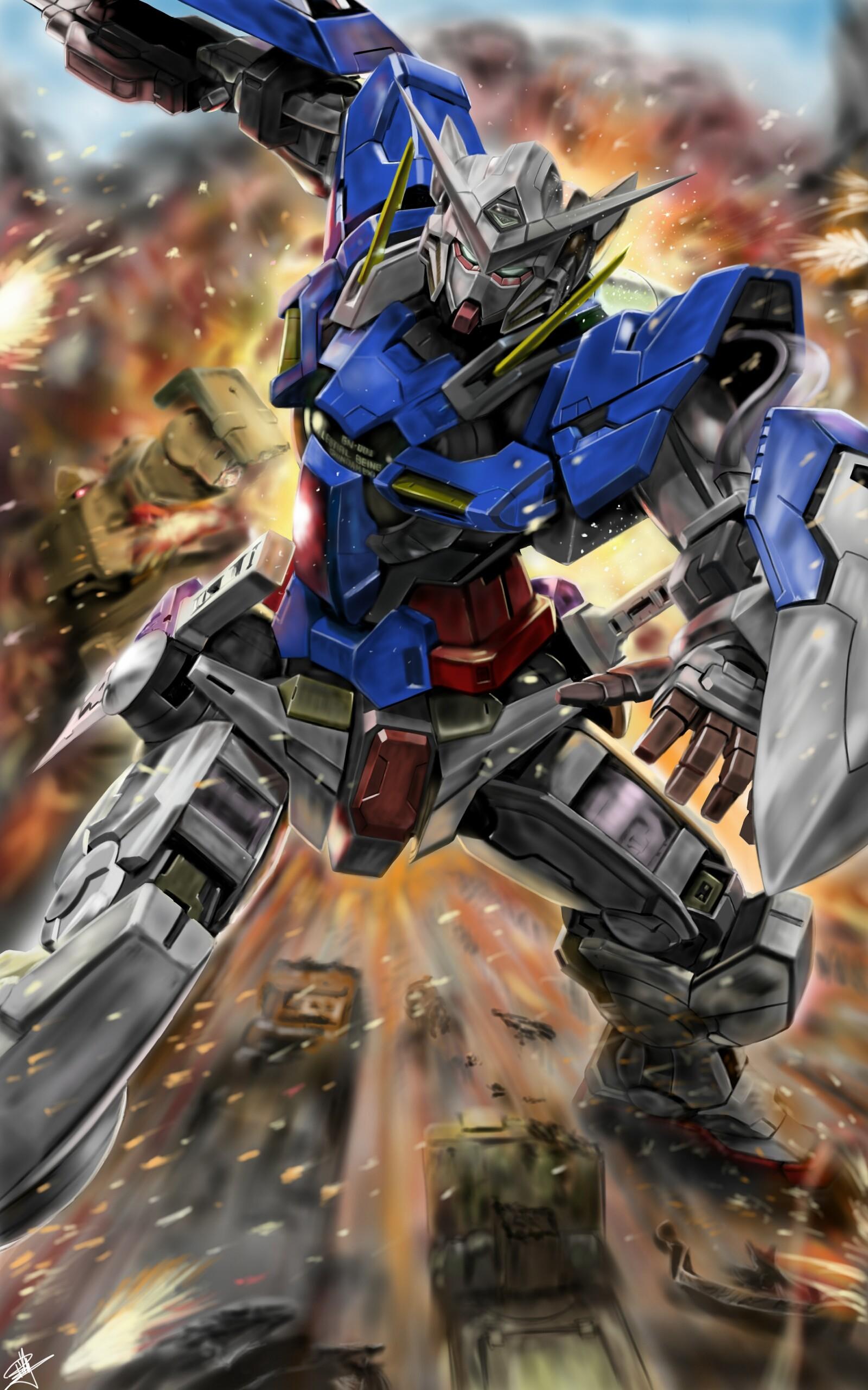 Gundam 00 iPhone Wallpapers - Wallpaper Cave