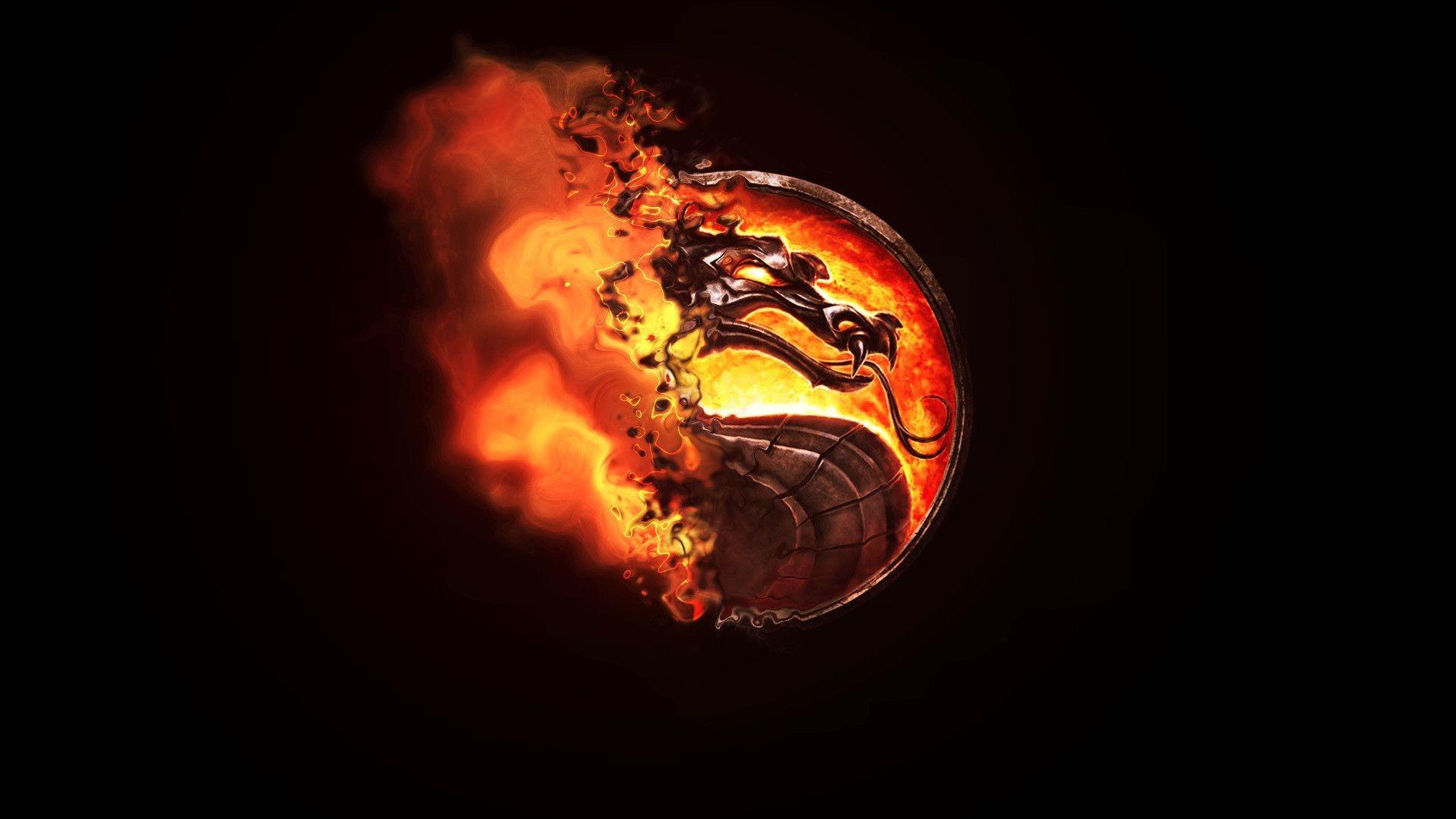 Mortal Kombat Logo Wallpaper