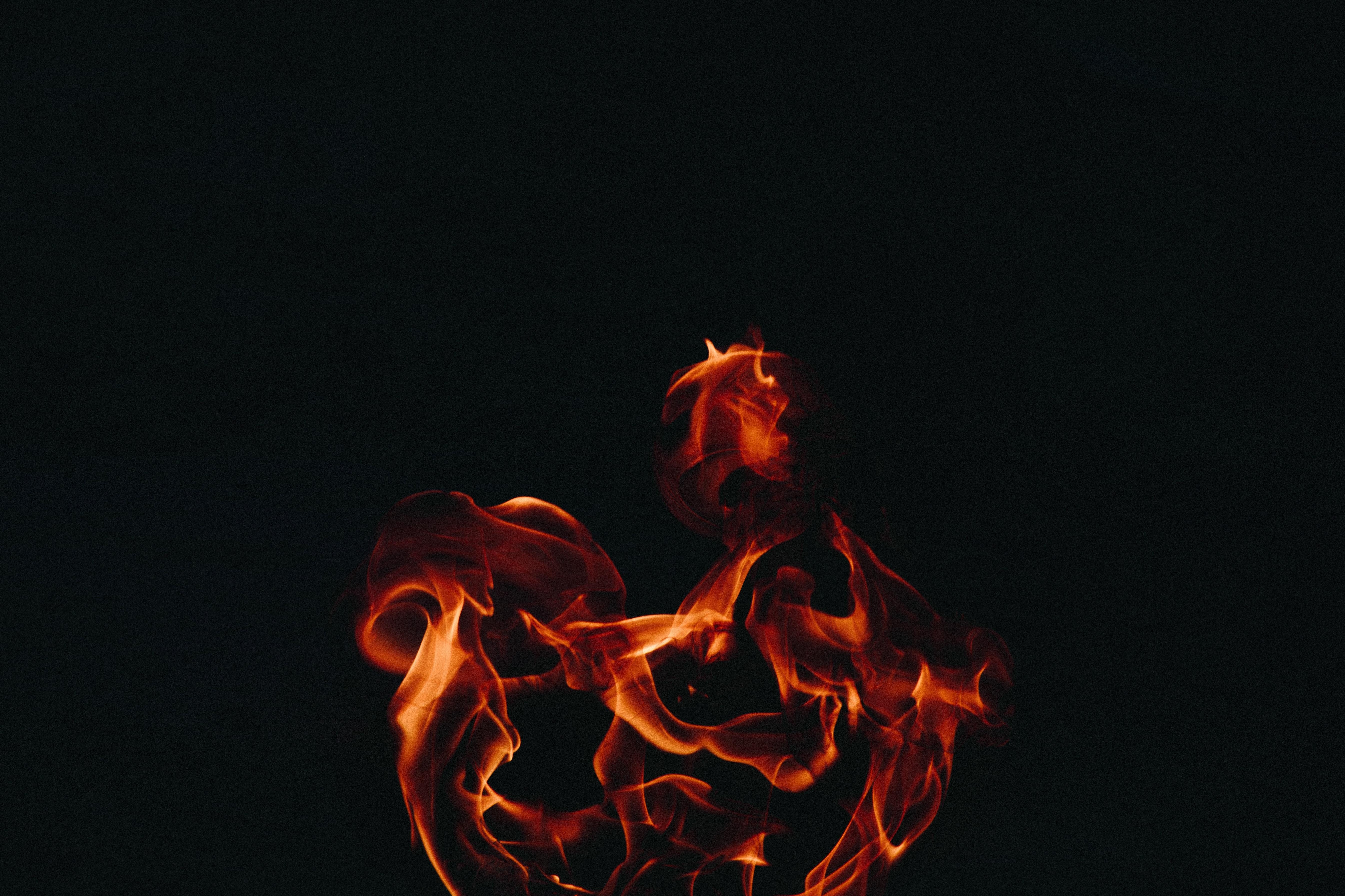 burning wallpaper for computers (2019)