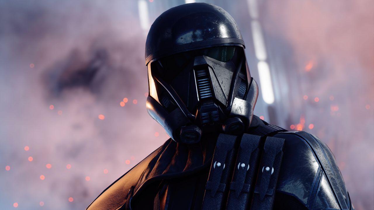 Wallpaper Death trooper, Star Wars Battlefront II, 4K, Games