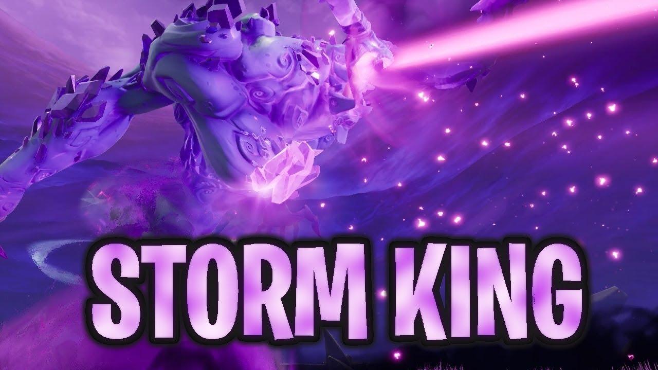 Fortnite's New Final Boss: The Storm King