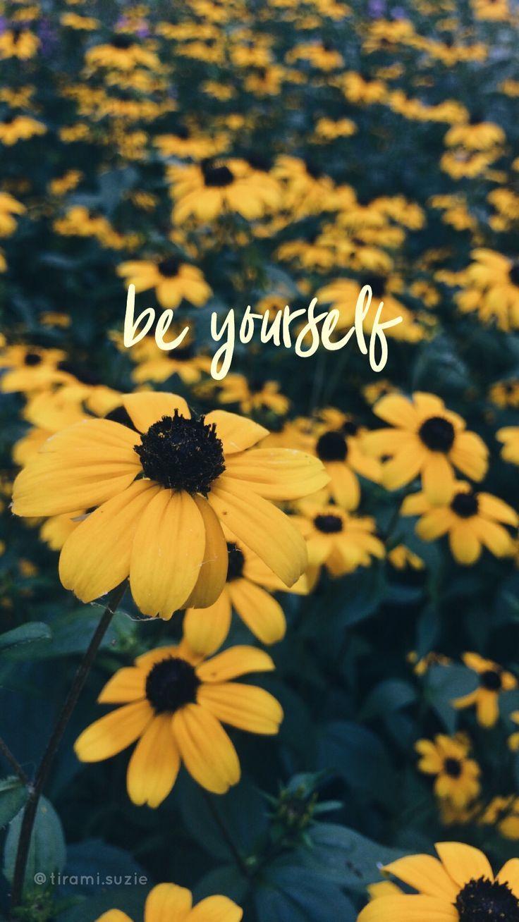 phone wallpaper • BE YOURSELF •. #Christian