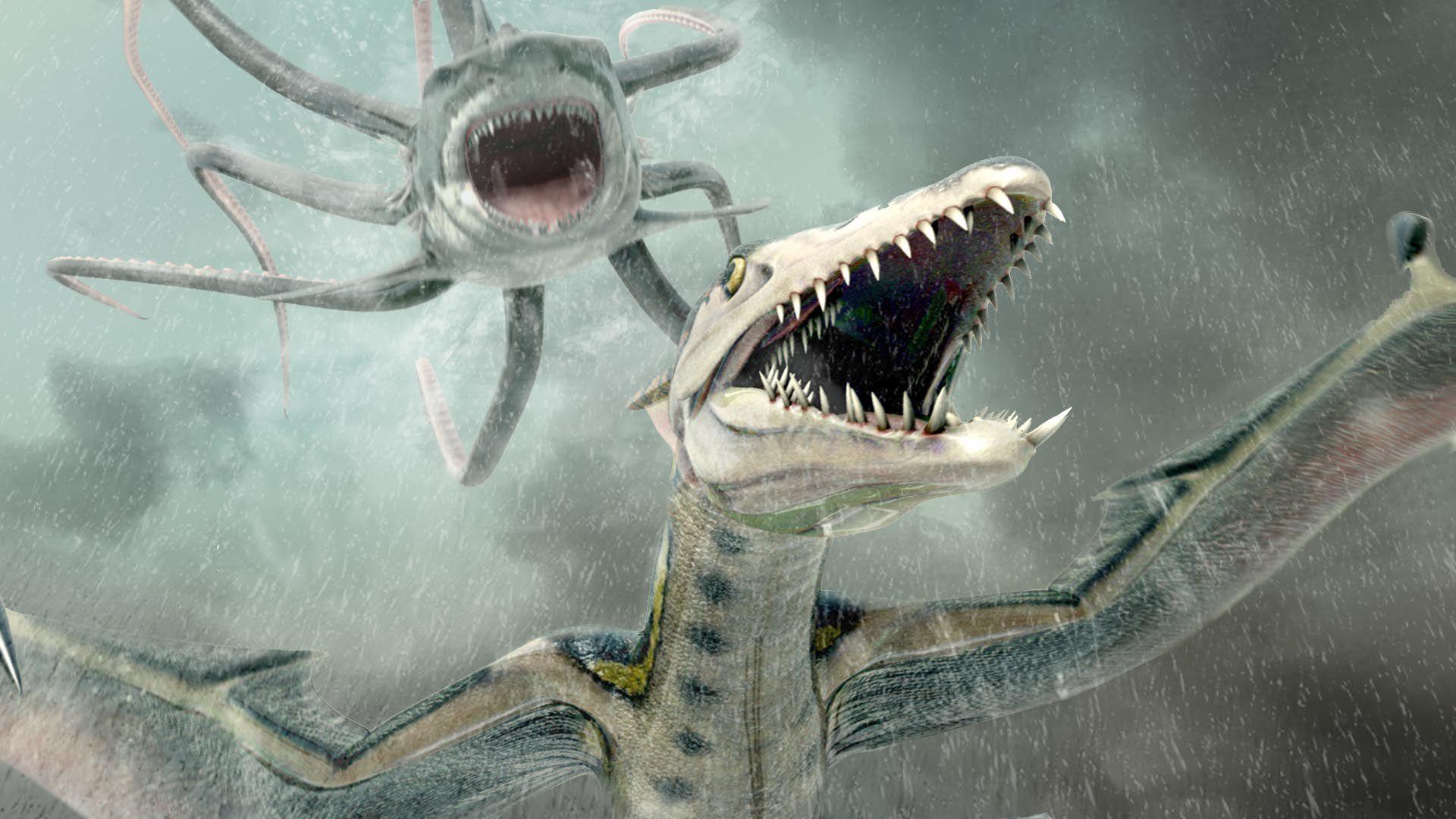 First Look: Sharktopus vs Pteracuda. LFF Image. Movies