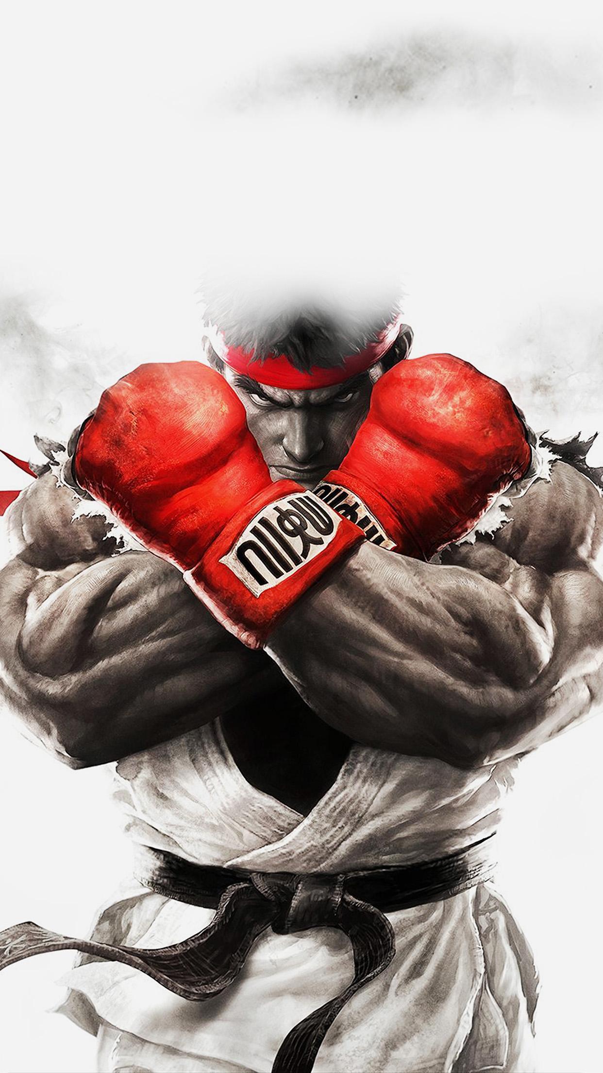 Street Fighter Illustration Game Android Wallpaper free download