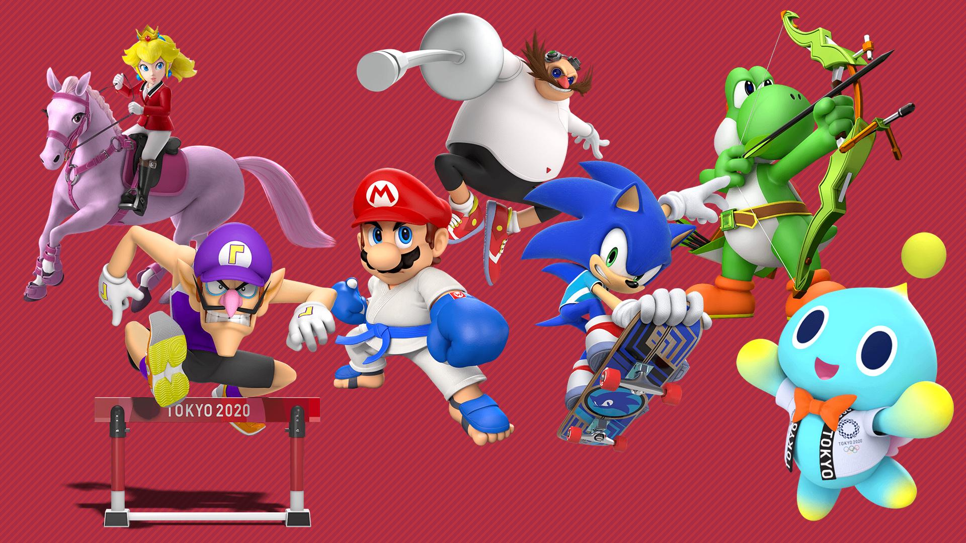 Mario & Sonic At The Olympic Games Tokyo 2020 Wallpapers ...