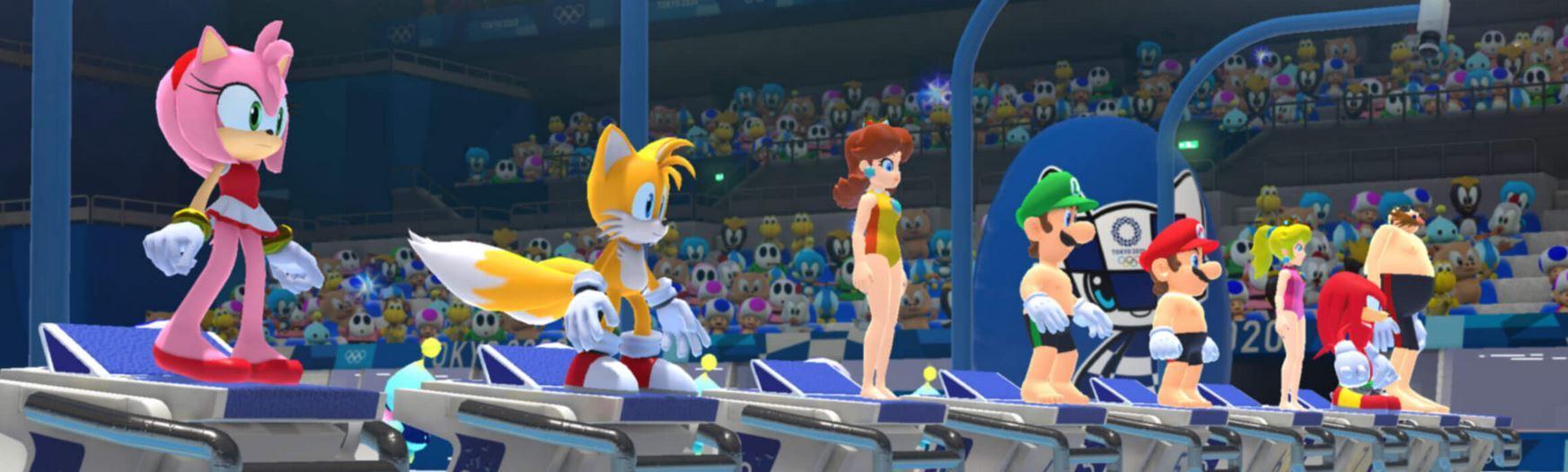 Mario and Sonic at the 2020 Tokyo Olympic Games