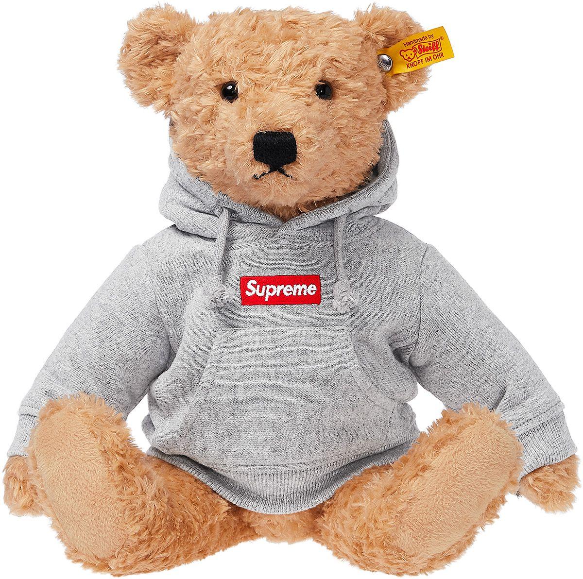 Supreme Steiff Bear Wearing Box Logo Hoodie Releasing