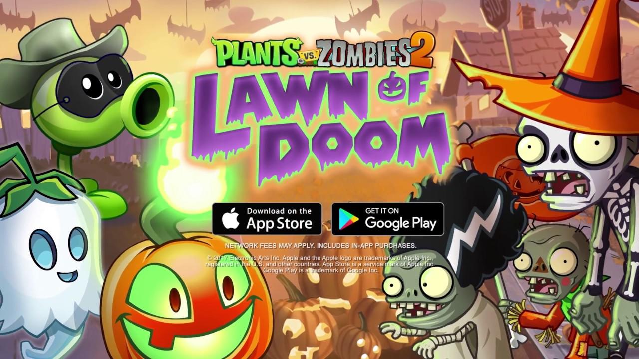 Lawn of Doom 2017 Animated. Plants vs. Zombies 2