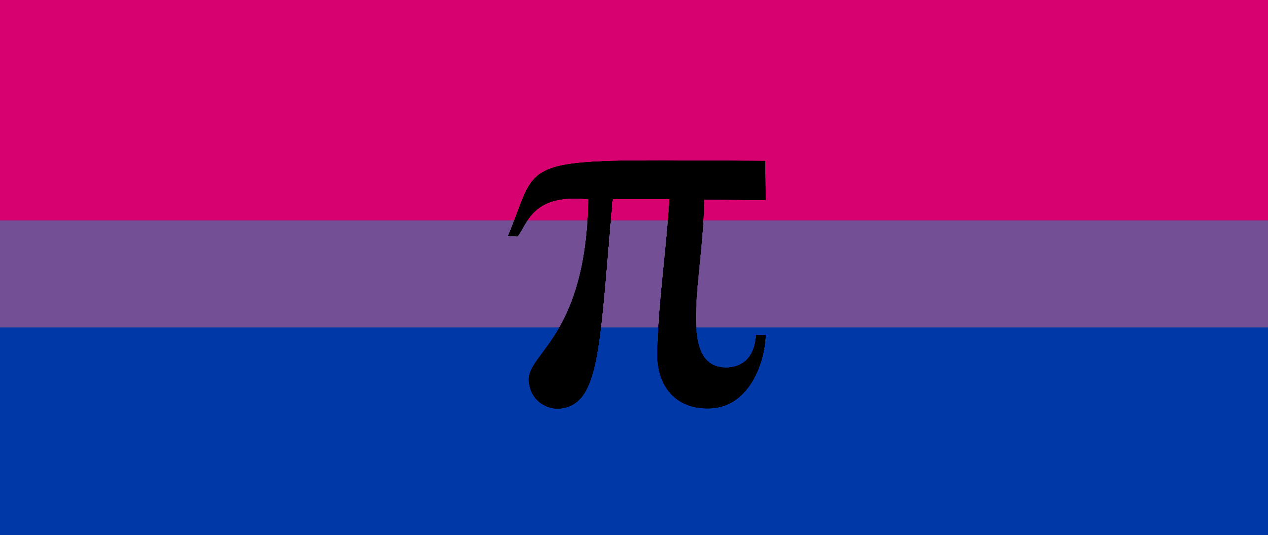 I made a bisexual polyamorous (like me) pride flag wallpaper