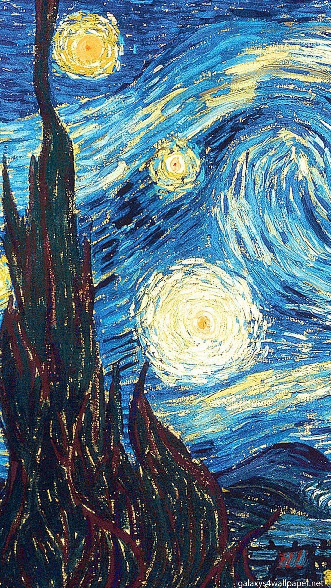 Van Gogh art wallpaper, desktop background