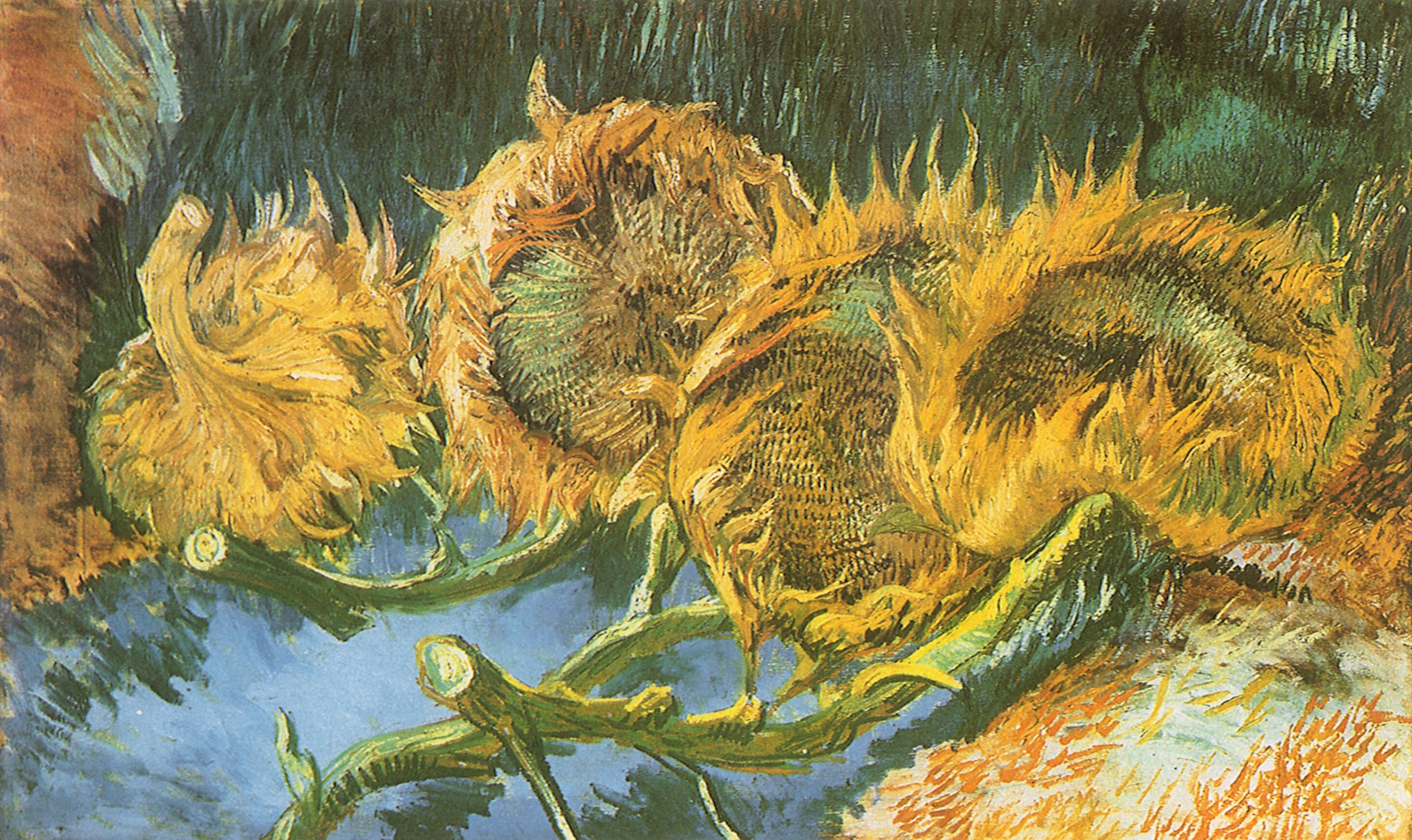 artwork, Vincent Van Gogh, Sunflowers, Painting, Classic Art