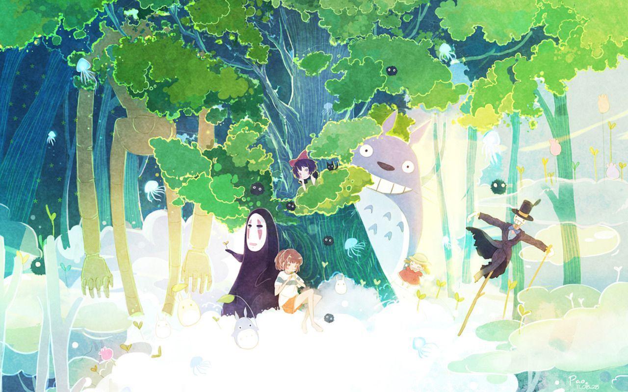 Studio Ghibli Art Wallpaper