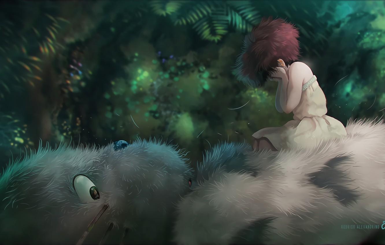 Wallpaper Anime, My Neighbor Totoro, Studio Ghibli image for desktop, section прочее