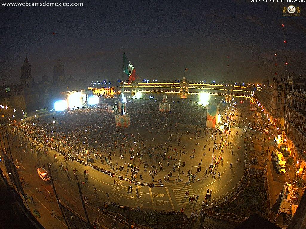 Zócalo Ciudad México División Minúscula, Zócalo Ciudad