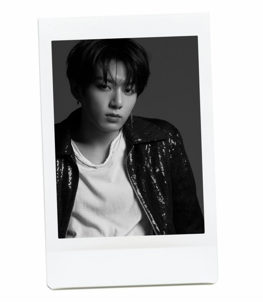 Jeon Jungkook Black And White, Transparent Png