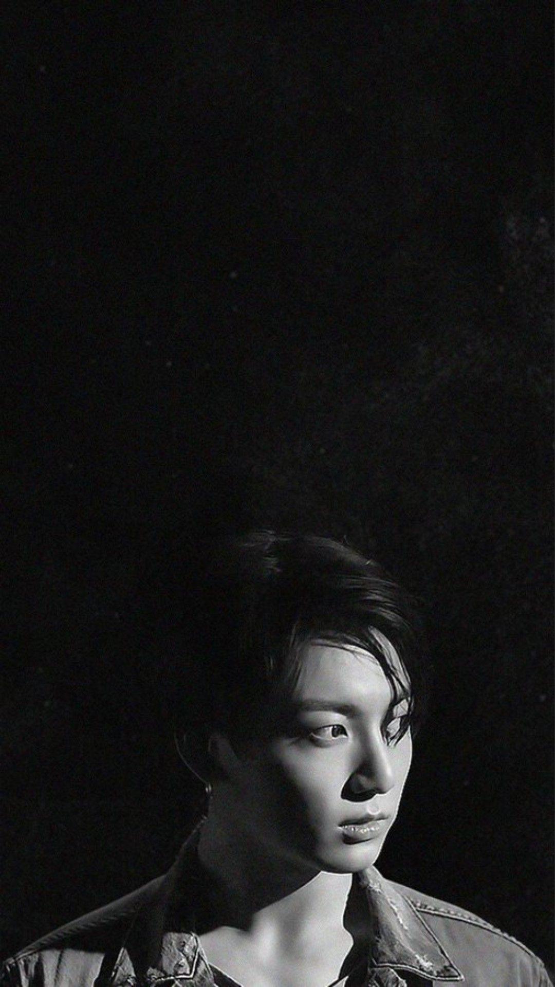  Black  And White Aesthetic Jungkook  Wallpapers  Wallpaper  Cave