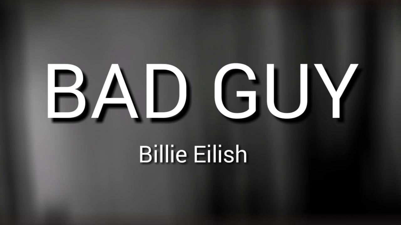 Bad Guy Eilish Bad Guy Lyrics, Download Wallpaper