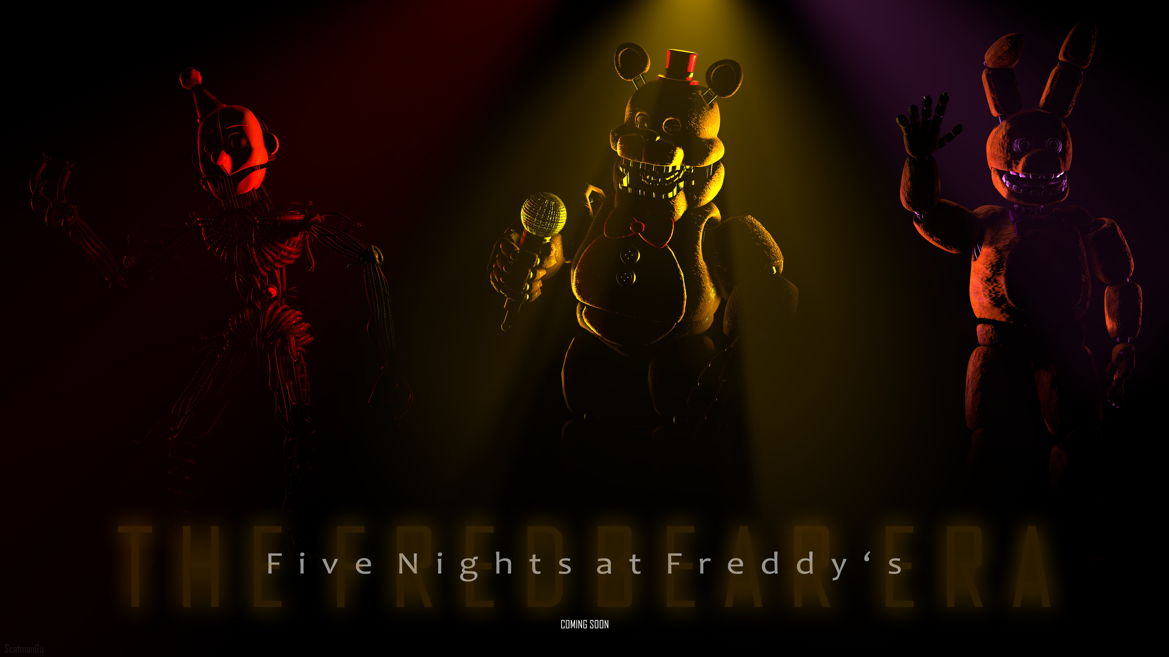 Five Nights at Freddy's 4k Ultra HD Wallpaper. Background
