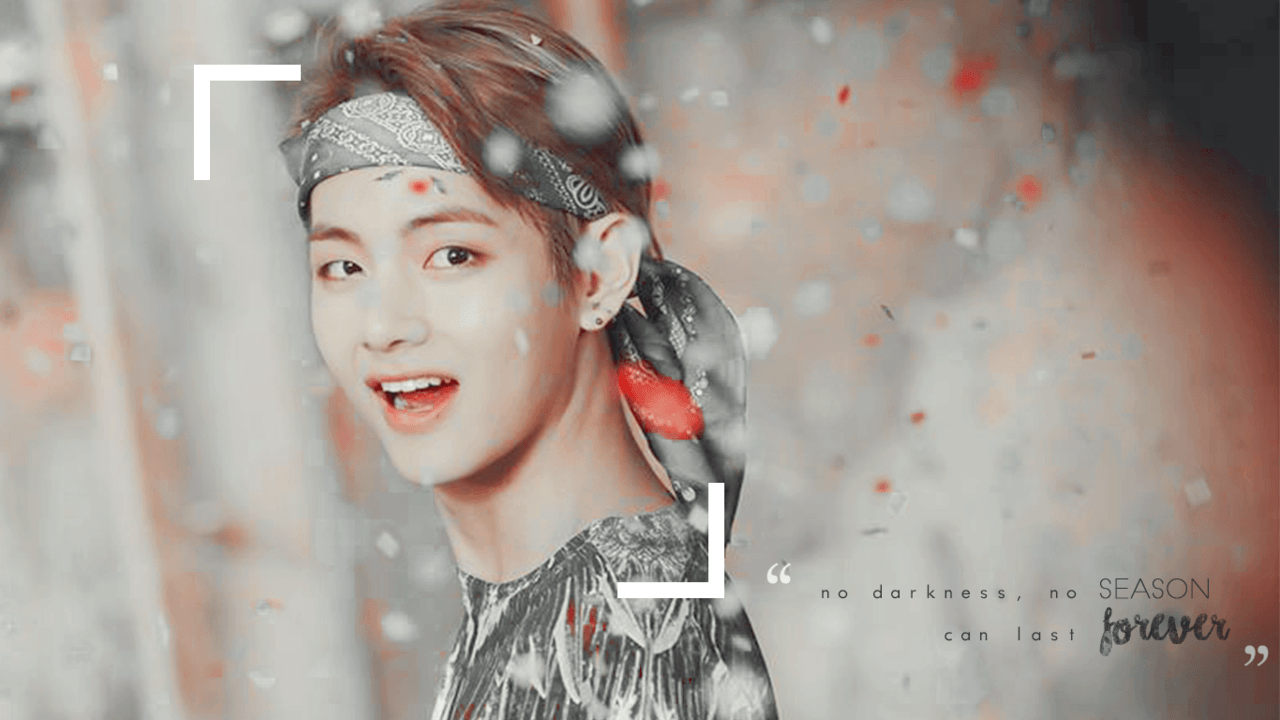 taehyung: you never walk alone // pc wallpaper